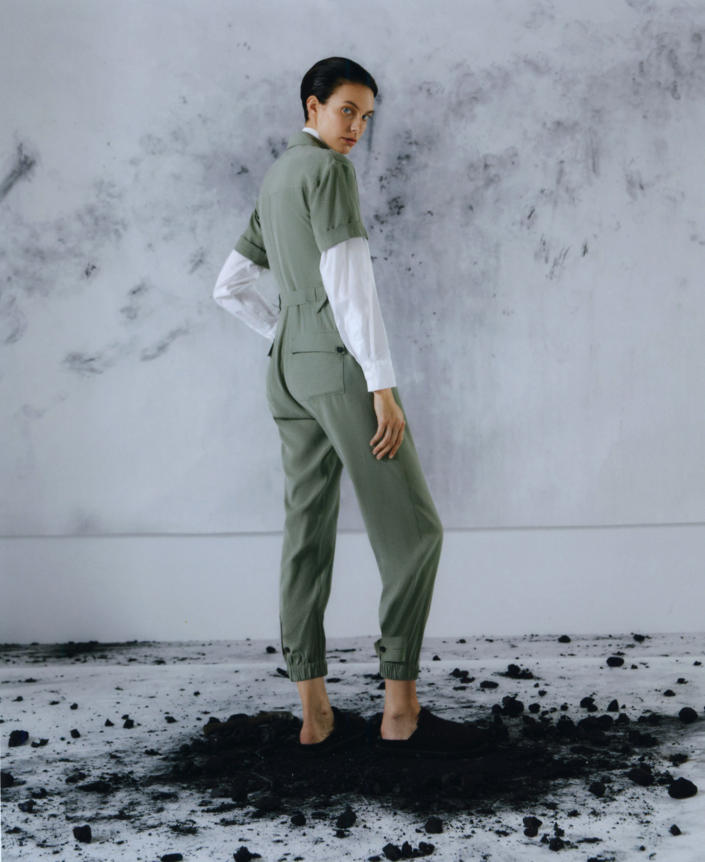 Responsible lyocell jumpsuit image number 3