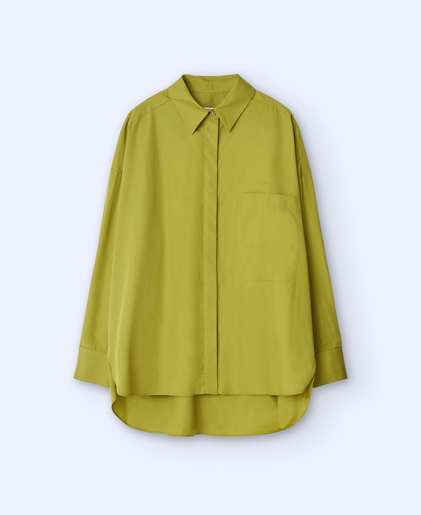 Oversize shirt in cotton image number 4