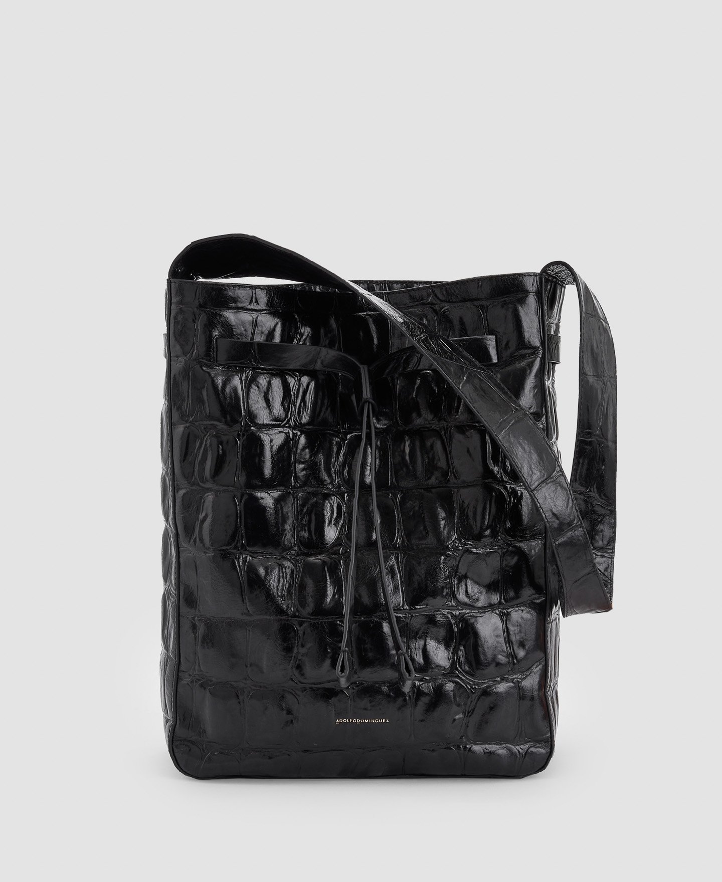 Leather hobo bag image number 0
