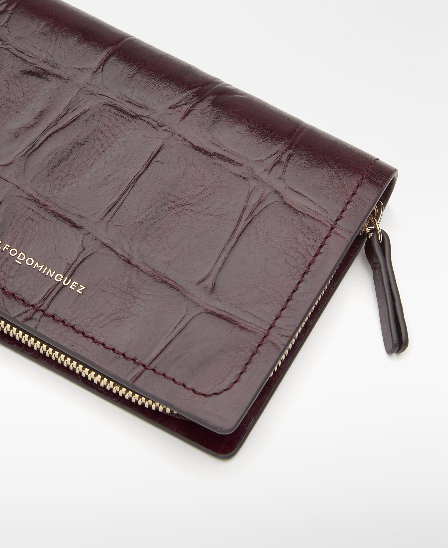 Mica croc-effect medium wallet image number 1