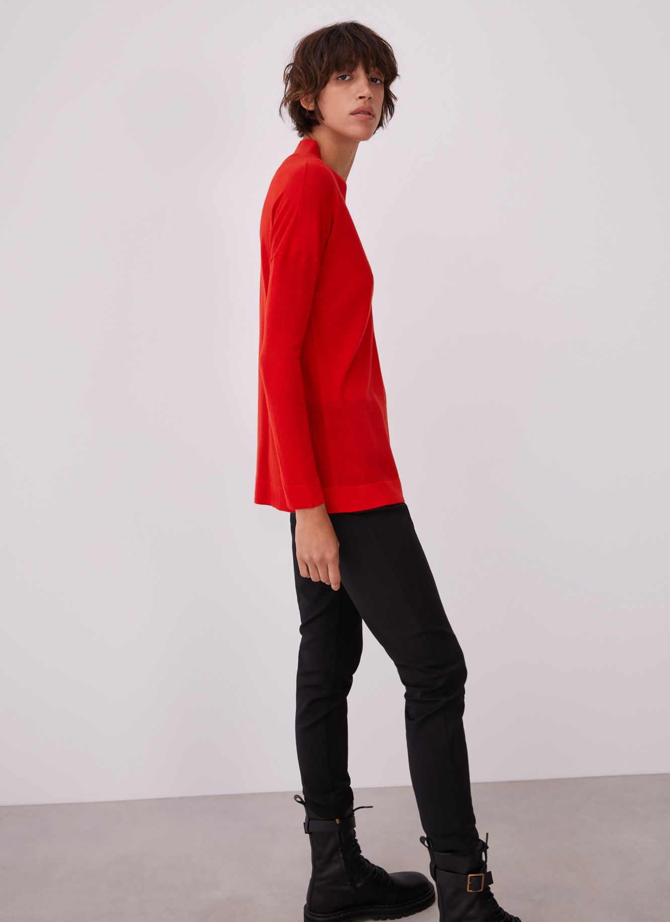 Jersey amplio de merino image number 3
