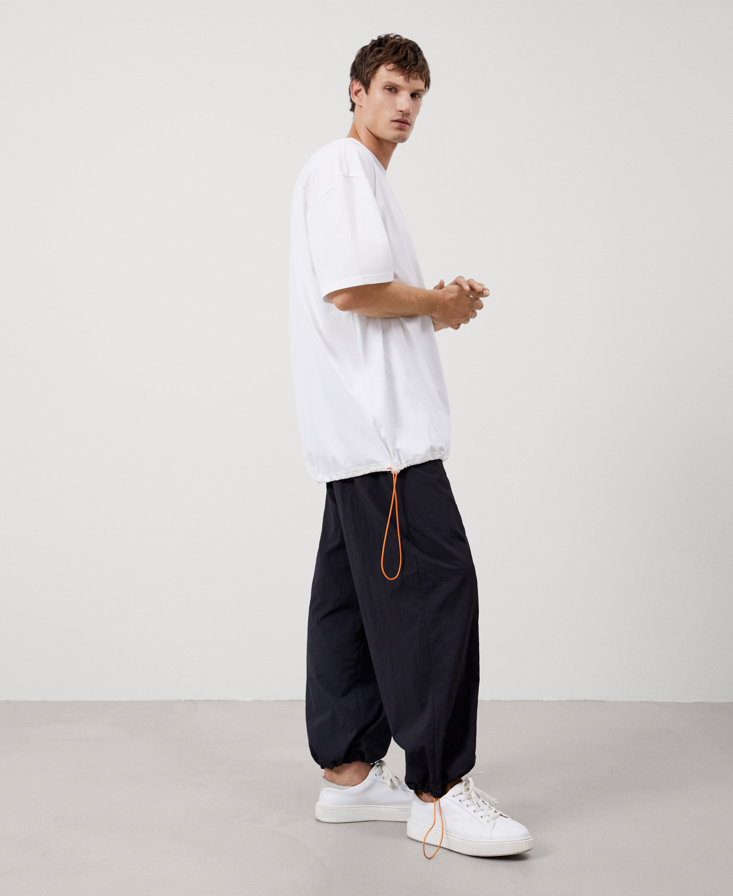 Oversize cotton t-shirt image number 4