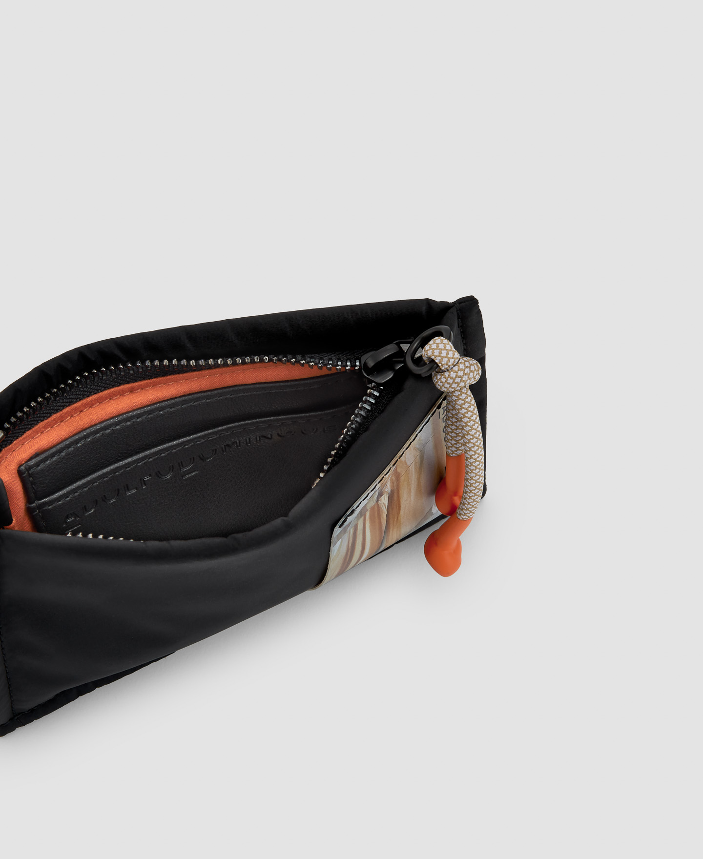 Recycled polyester flat purse image number 2