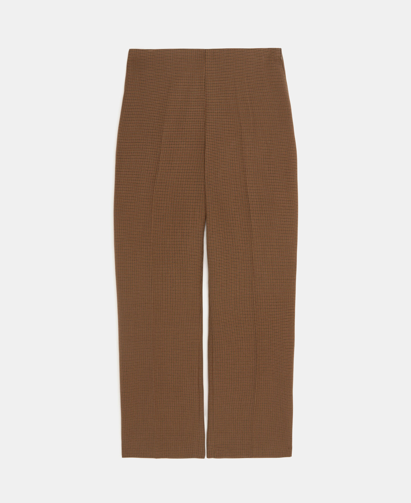 Pantalón tiro alto con microdibujo image number 4