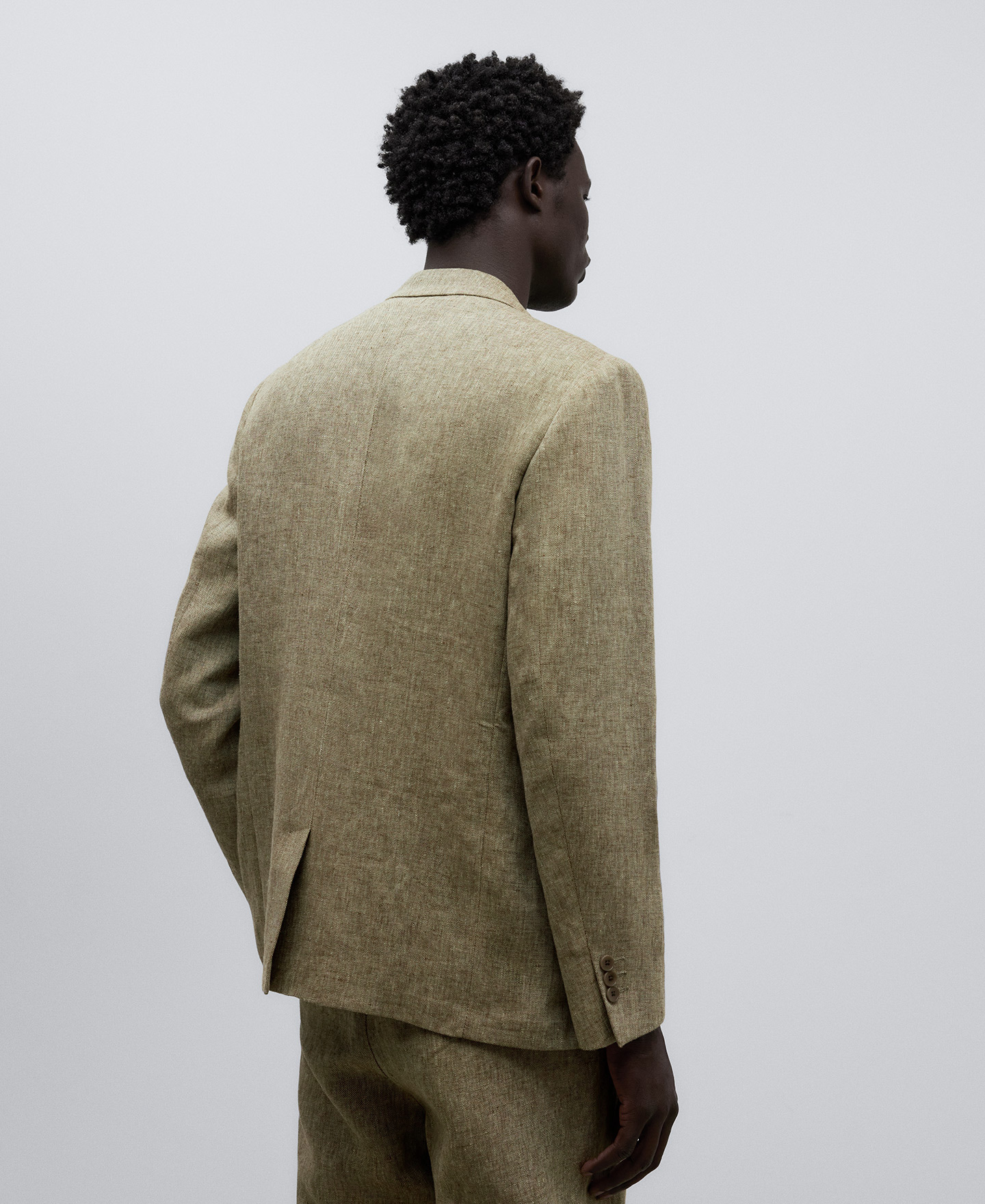 Regular fit blazer man image number 2