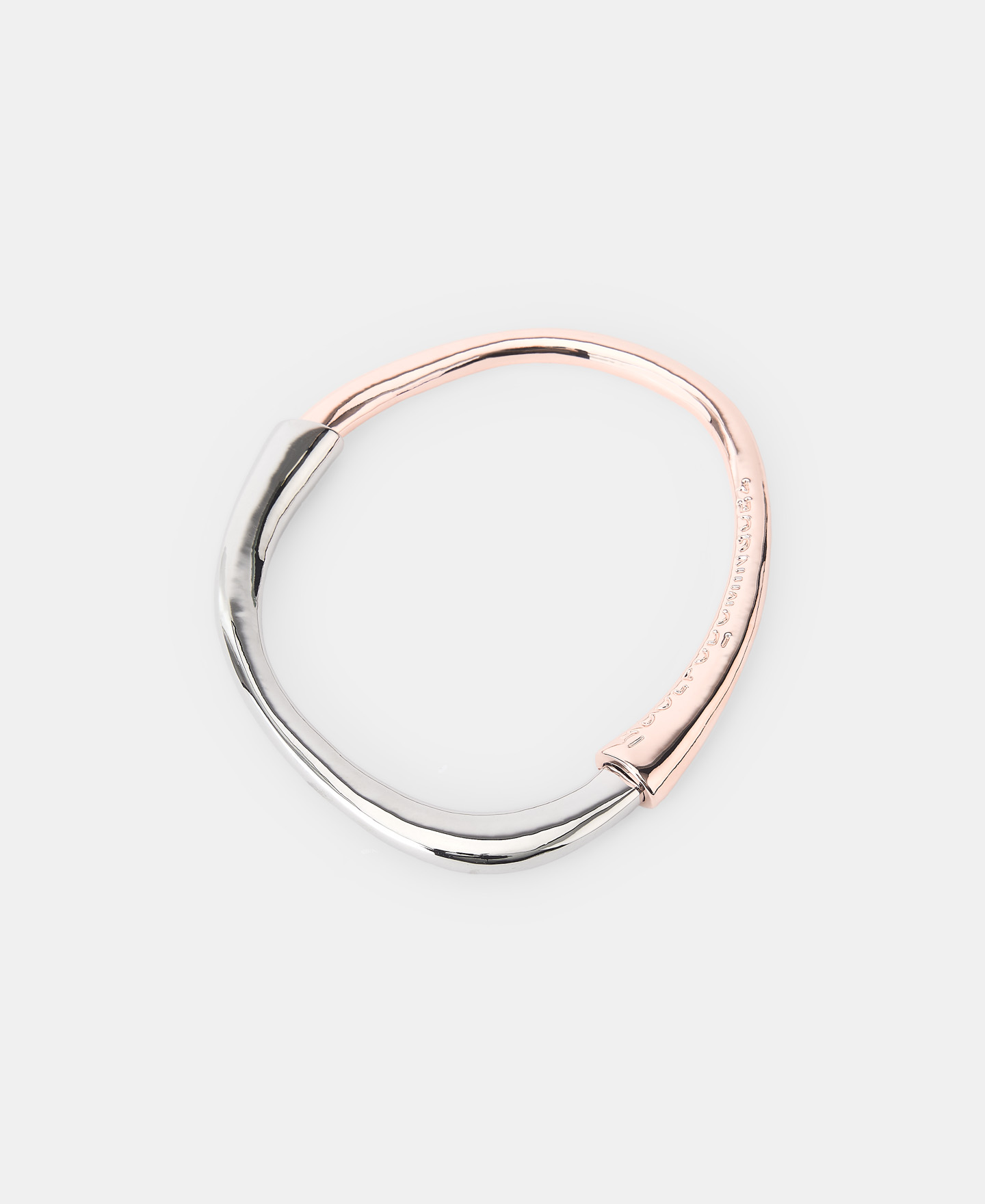 Glossy double ring bracelet image number 0