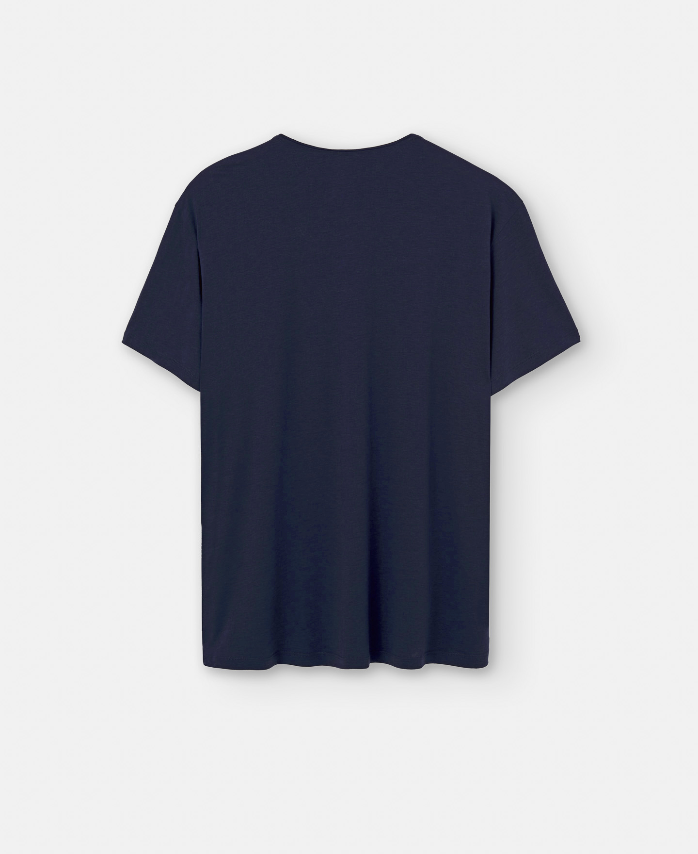 Lyocell crew neck t-shirt image number 5