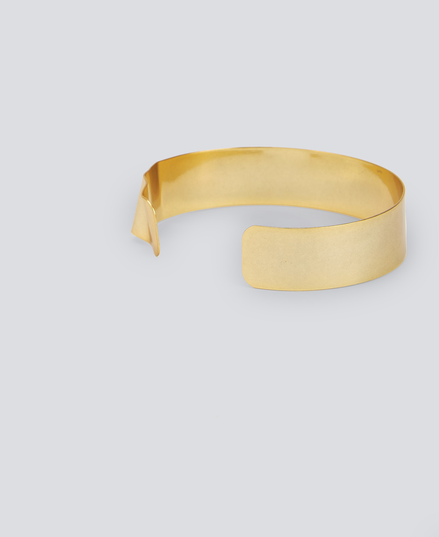 Metal rigid bracelet woman image number 1