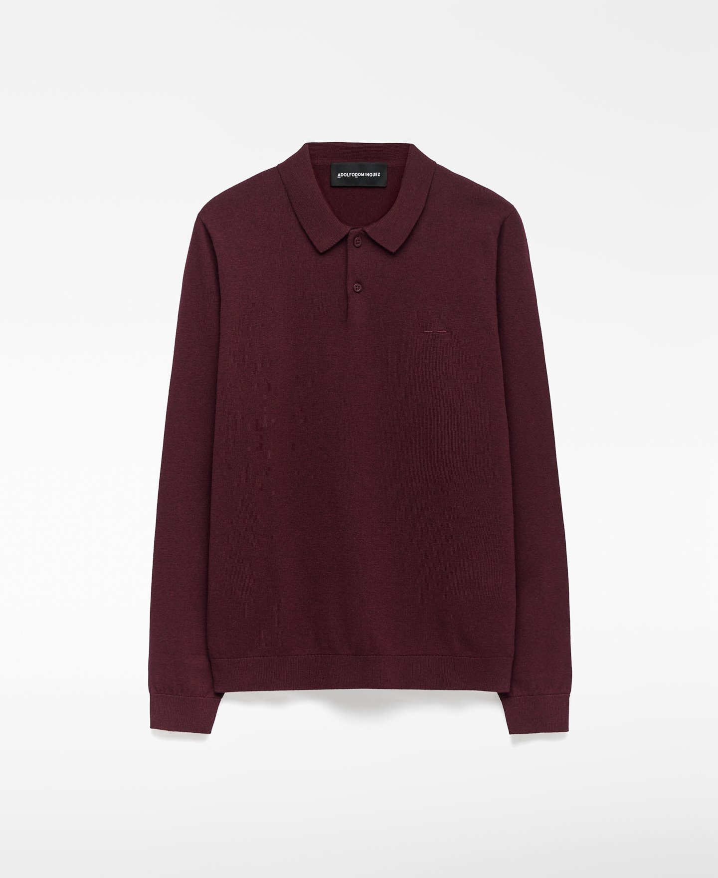 Polo de manga comprida regular fit para homem image number 4