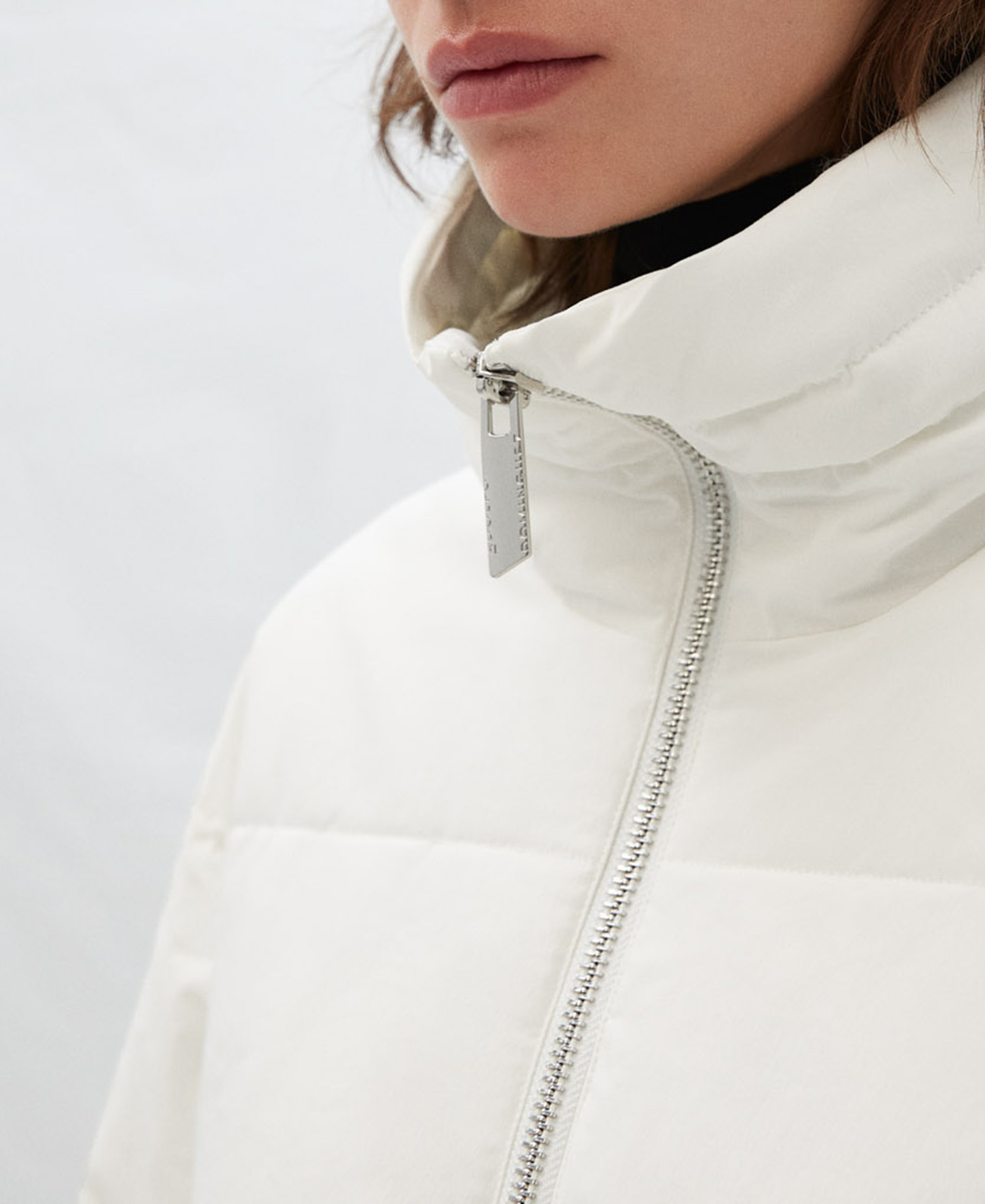 Chaqueta acolchada en algodón y nylon image number 3