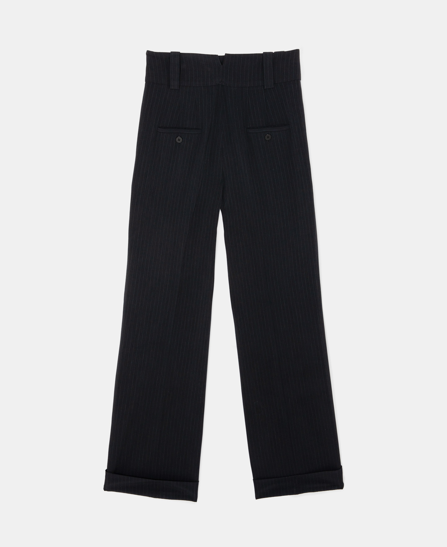 Pantalón tiro alto raya diplomática image number 5