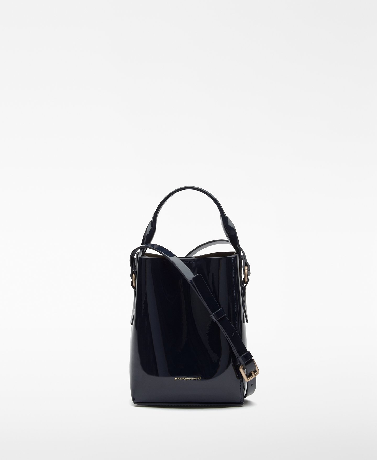 Mica patent bucket bag woman image number 0
