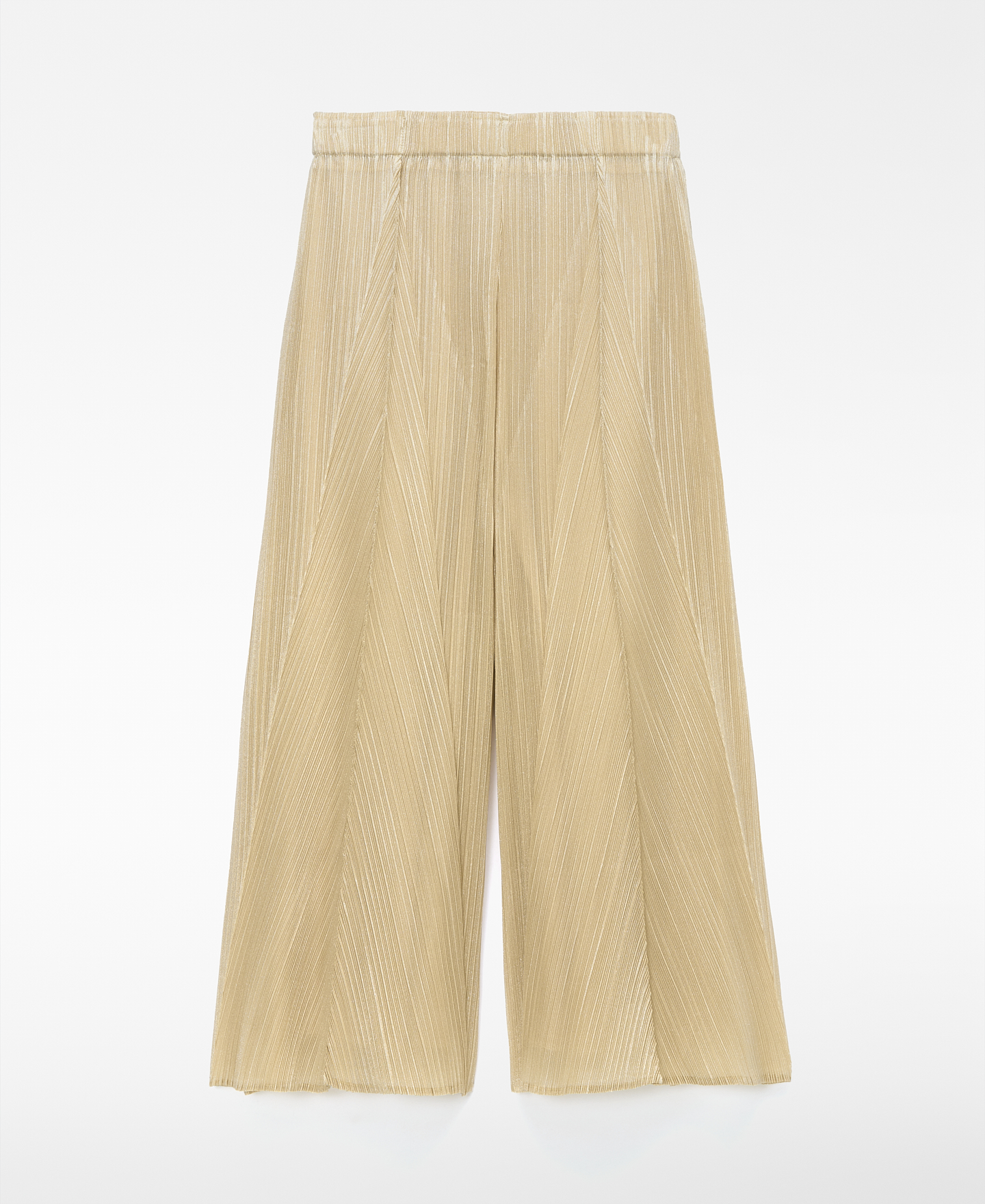 Crinkle palazzo trousers image number 5