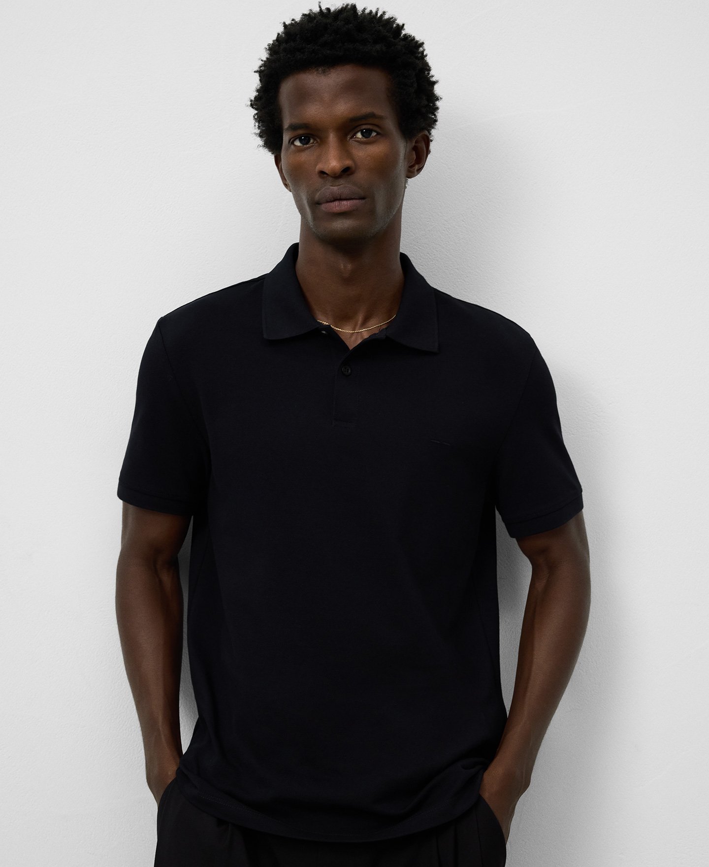 Polo en coton piqué biologique pour homme image number 0
