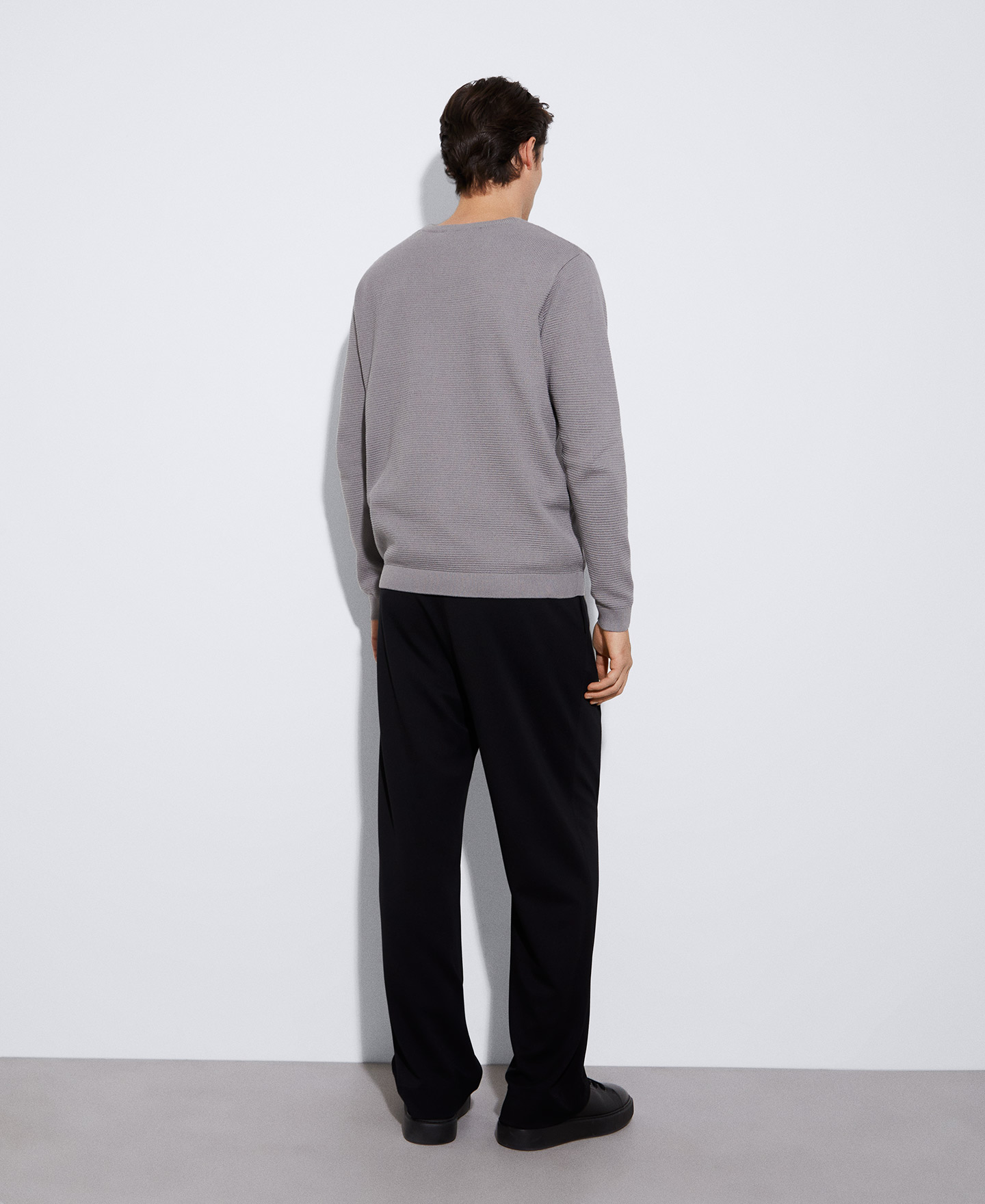 Responsible cotton crew neck sweater image number 2