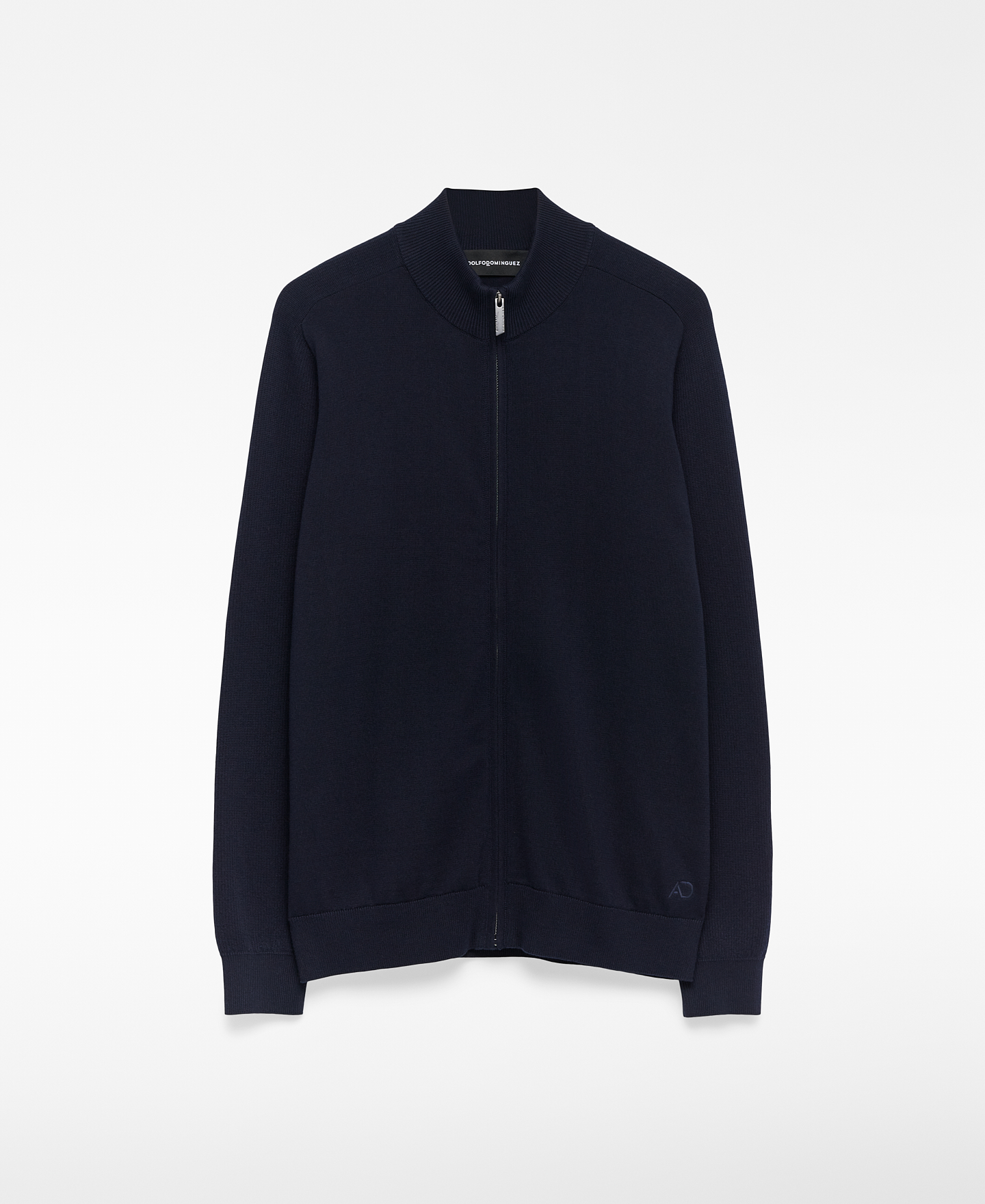 Organic cotton knit cardigan man image number 4