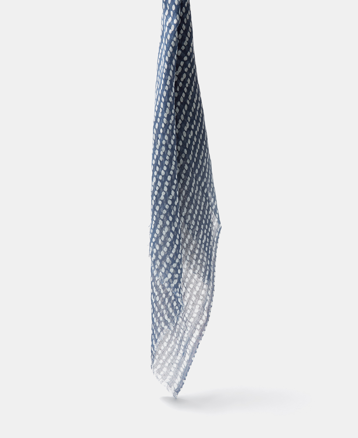 Foulard lino estampado lunares image number 1