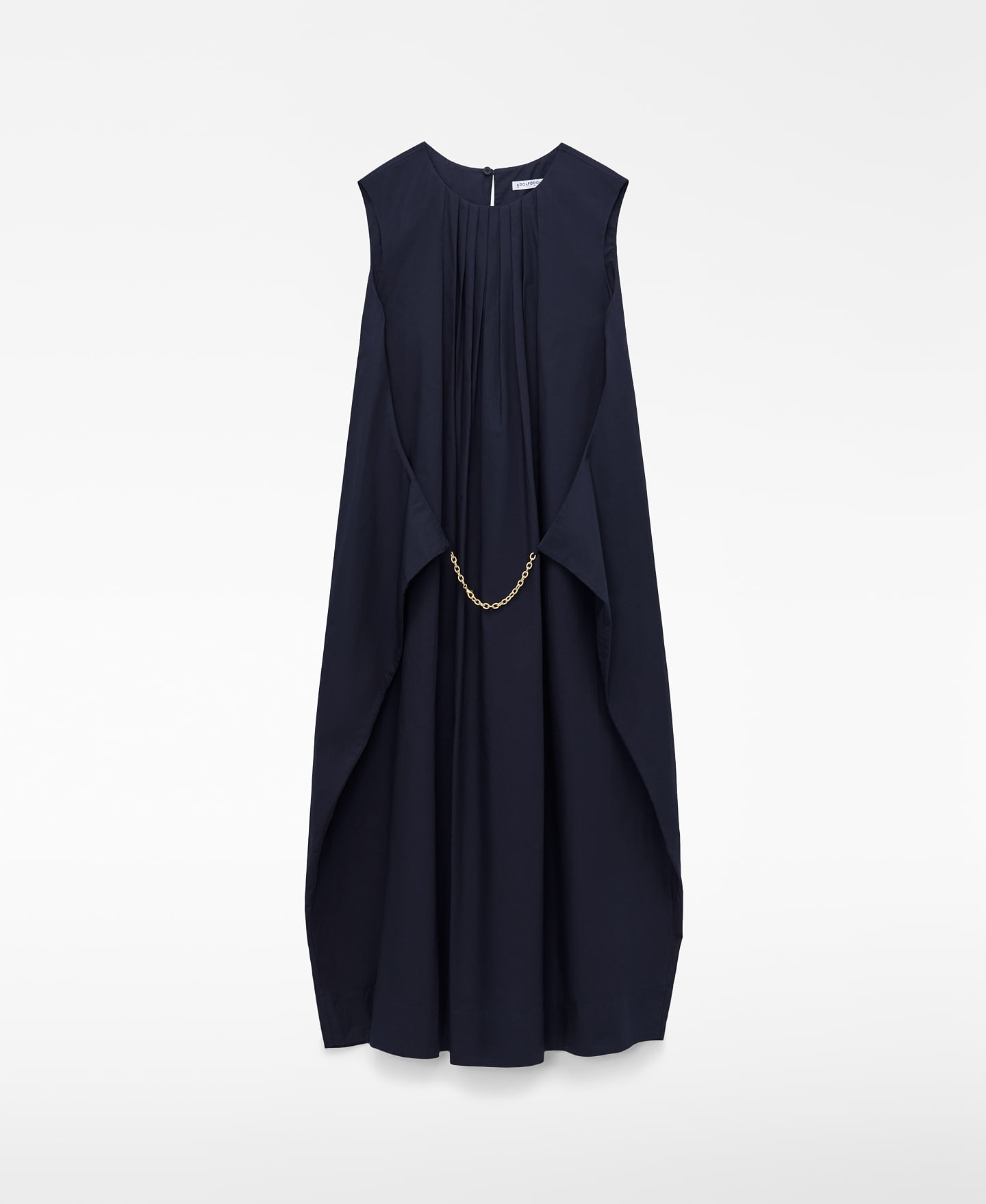 Balloon dress with chain detail image number 6