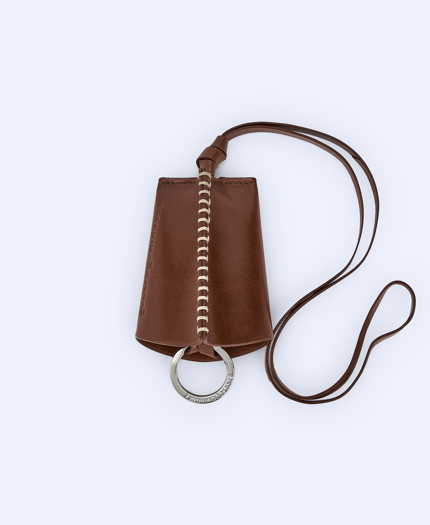 Responsible leather keyring image number 0