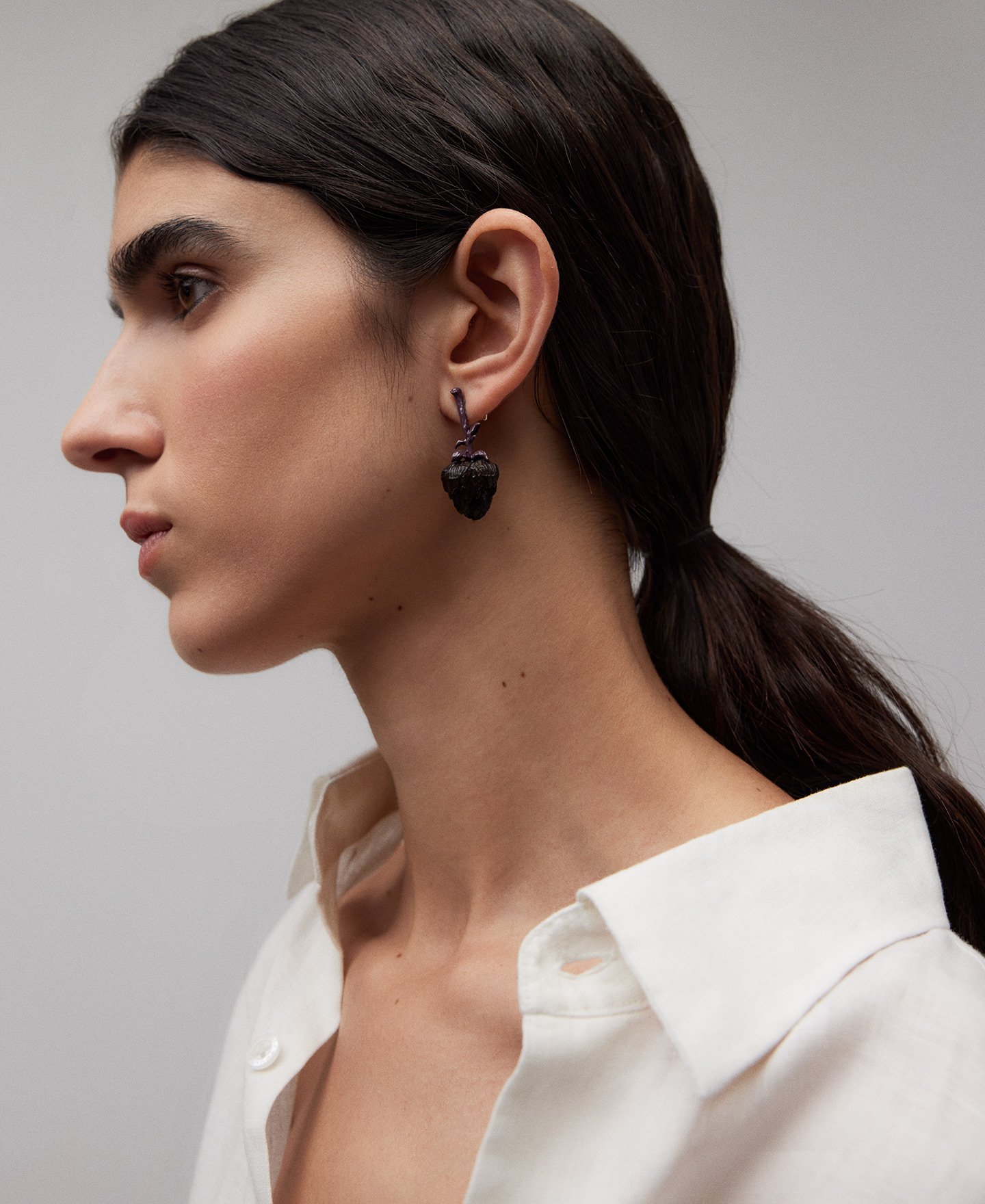 Boucles d'oreilles en bois pour femme image number 3