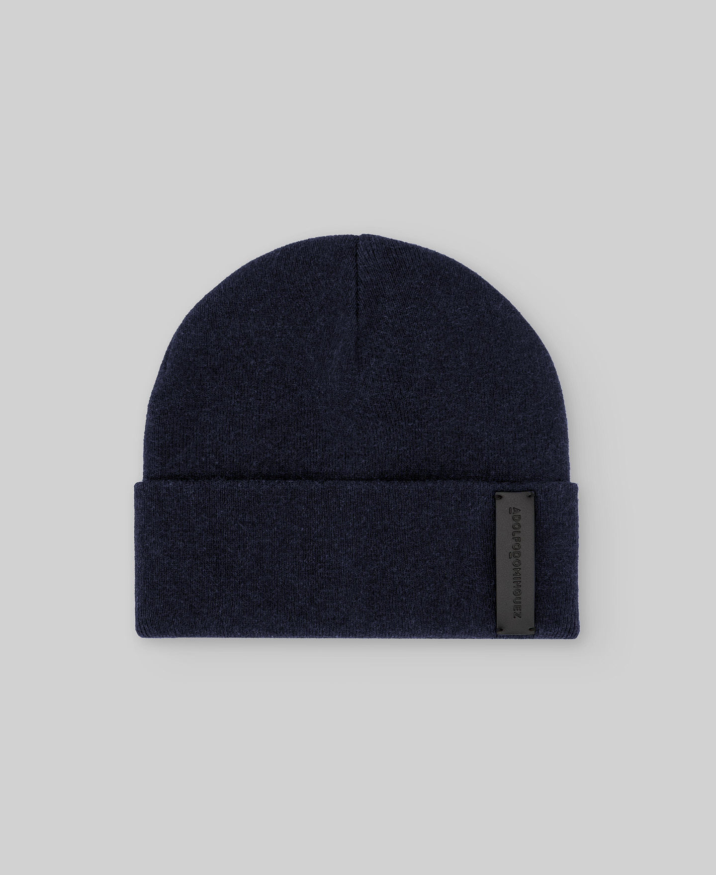 Cotton beanie with logo man image number 0