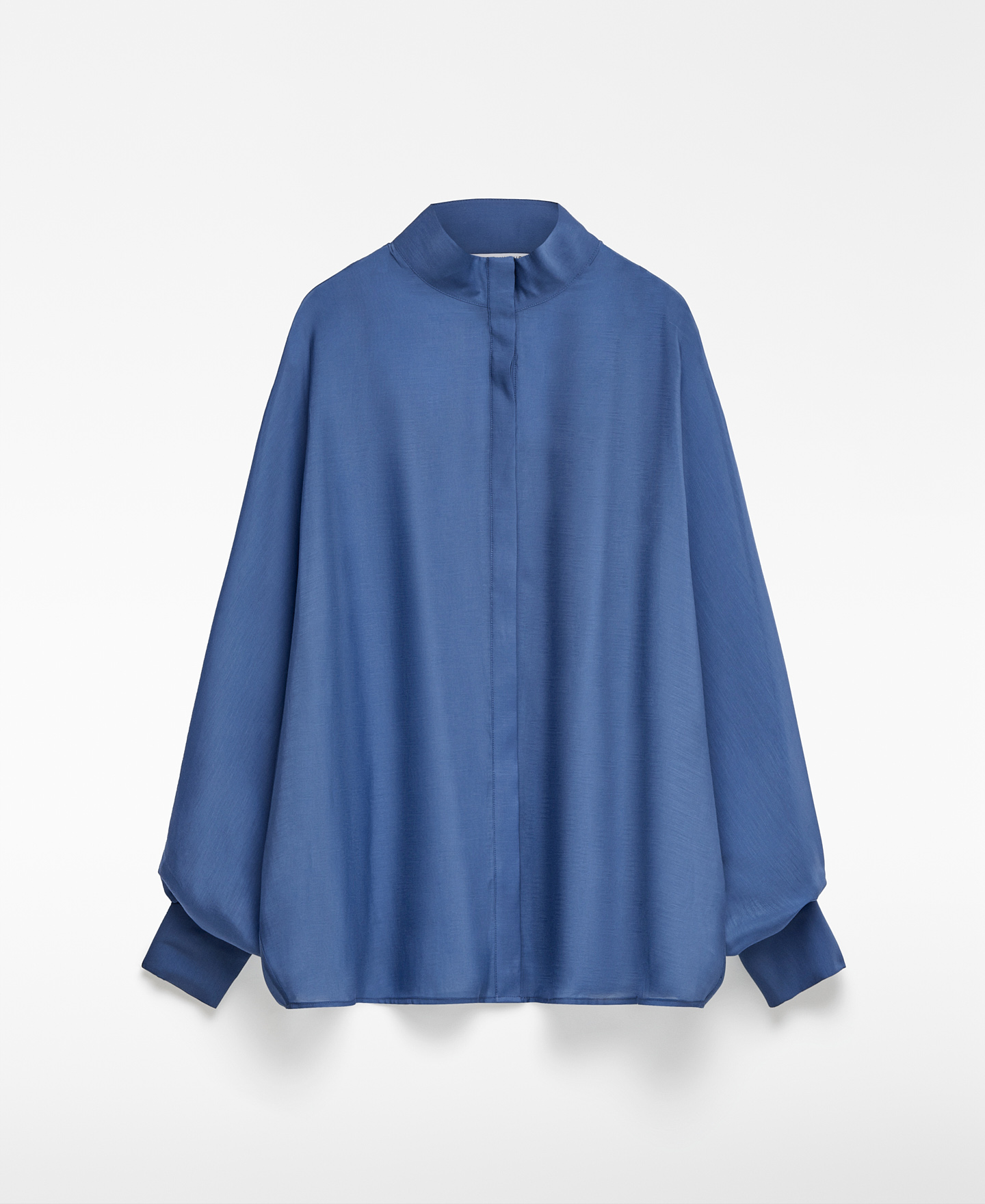 Wide semi-sheer shirt woman image number 2