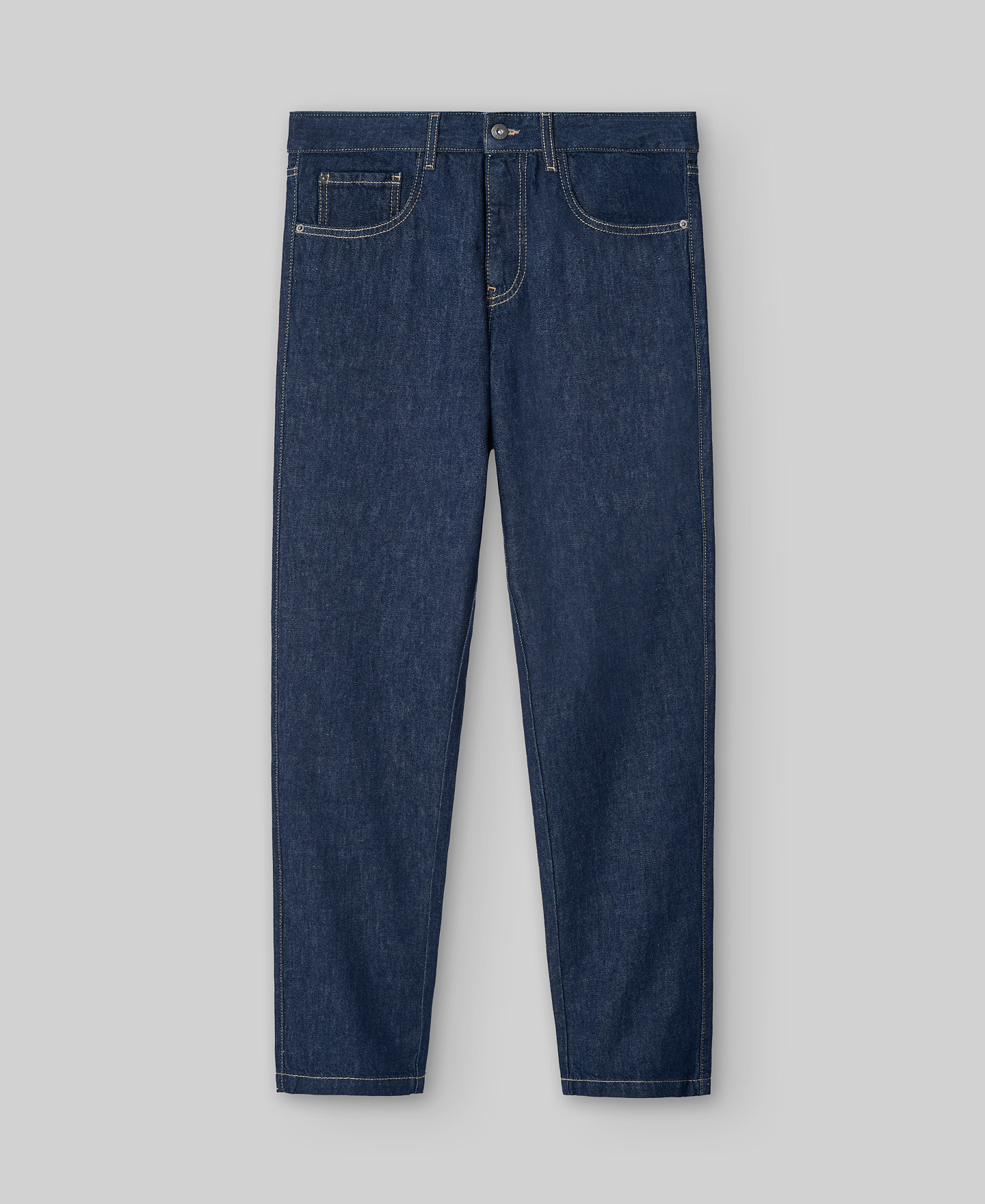 Pantal&oacute;n en denim de algod&oacute;n hombre image number 4