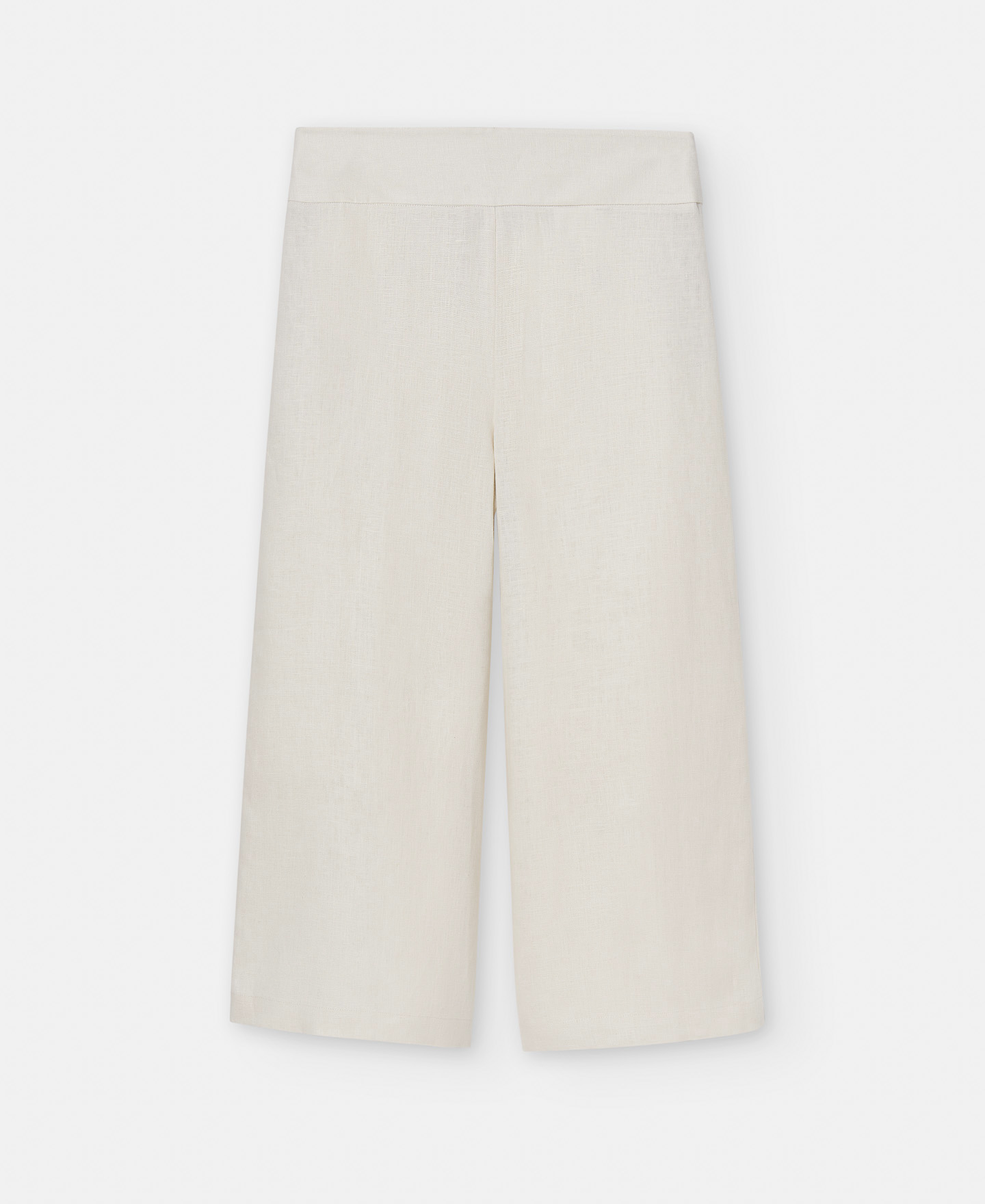 Responsible linen culotte trousers image number 4