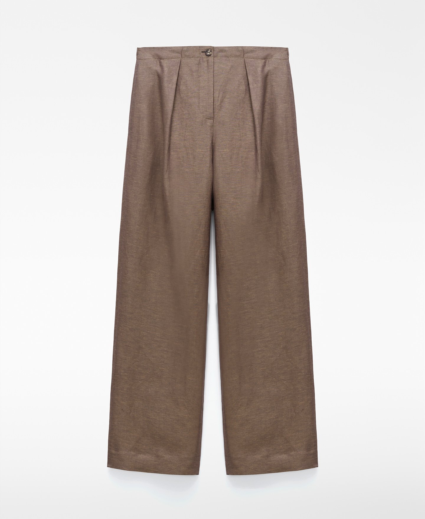 Pantal&oacute;n recto pliegues image number 4