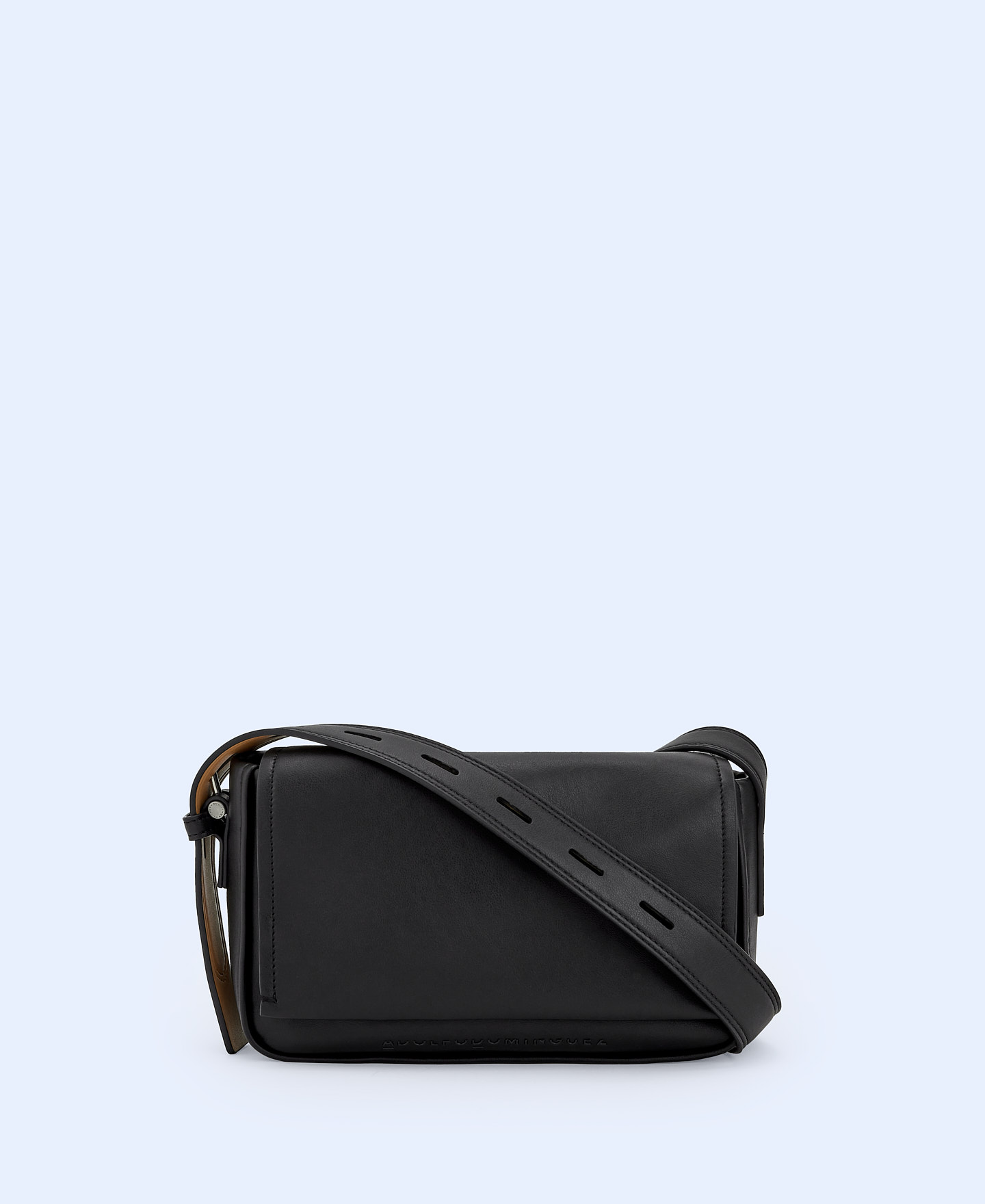 Smooth texture small shoulder bag image number 0
