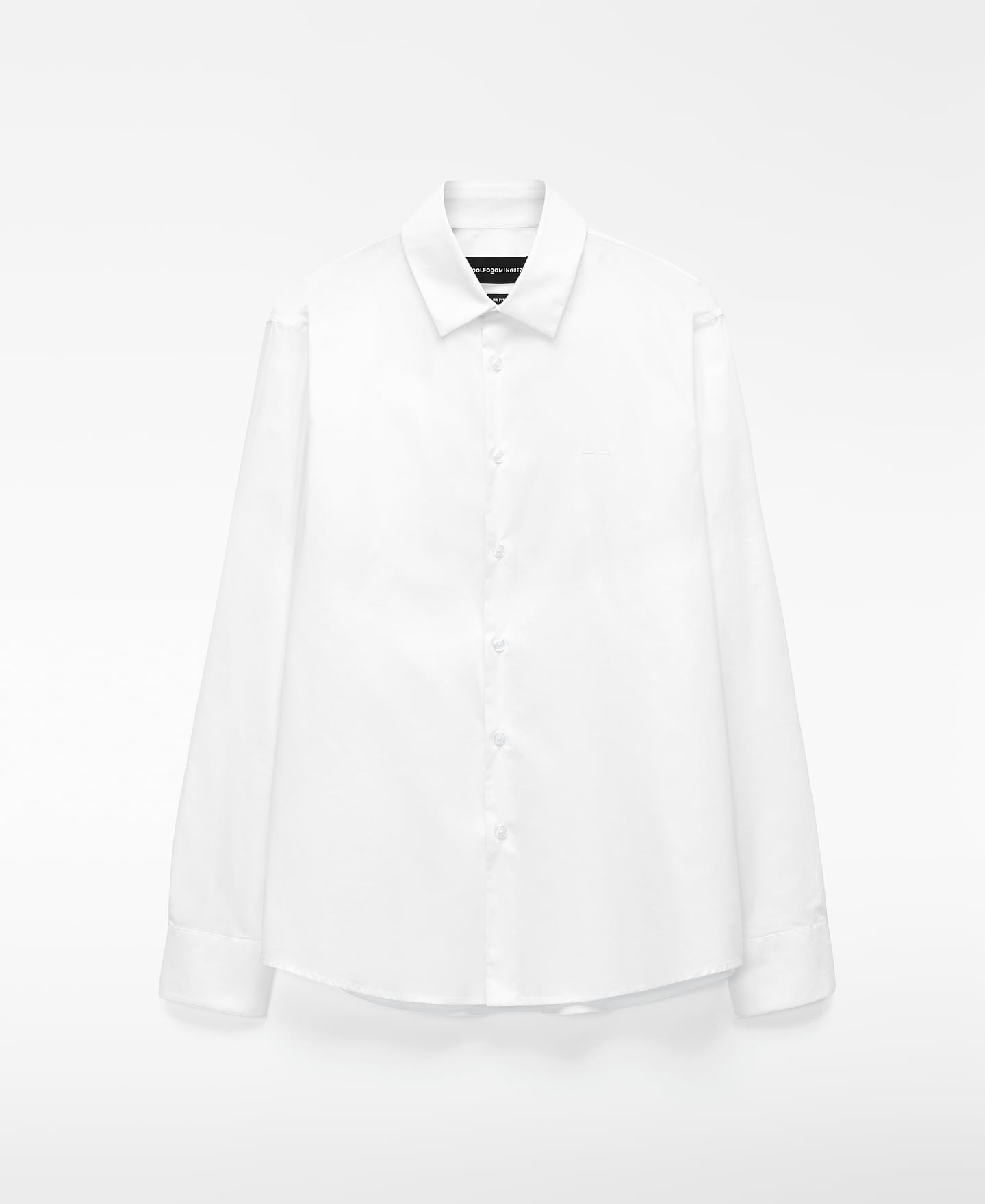 Slim fit cotton shirt image number 4