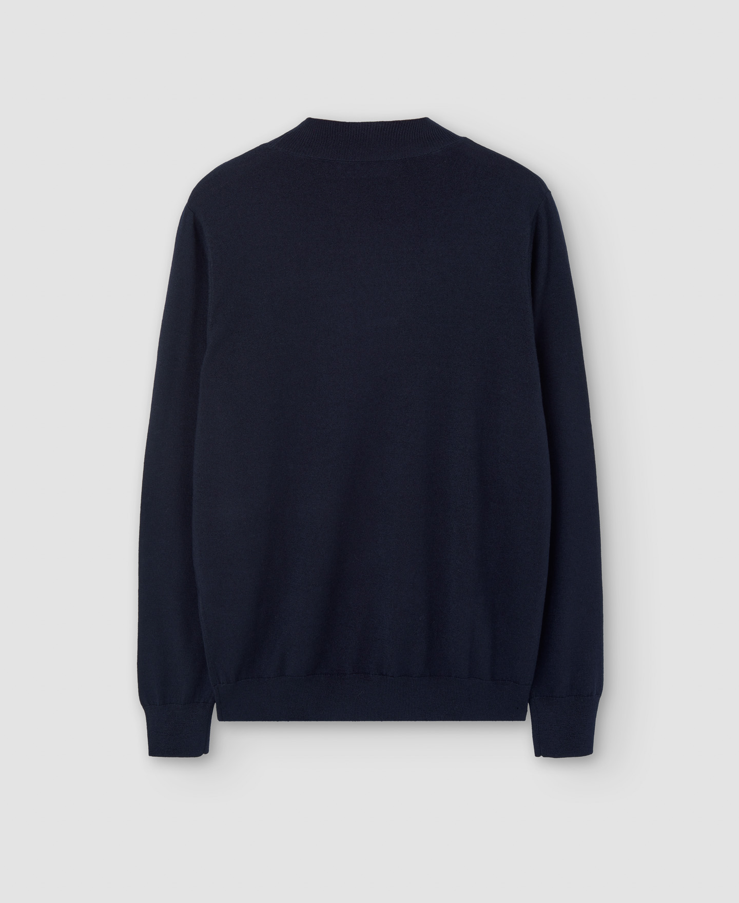 Merino wool perkins collar sweater image number 5