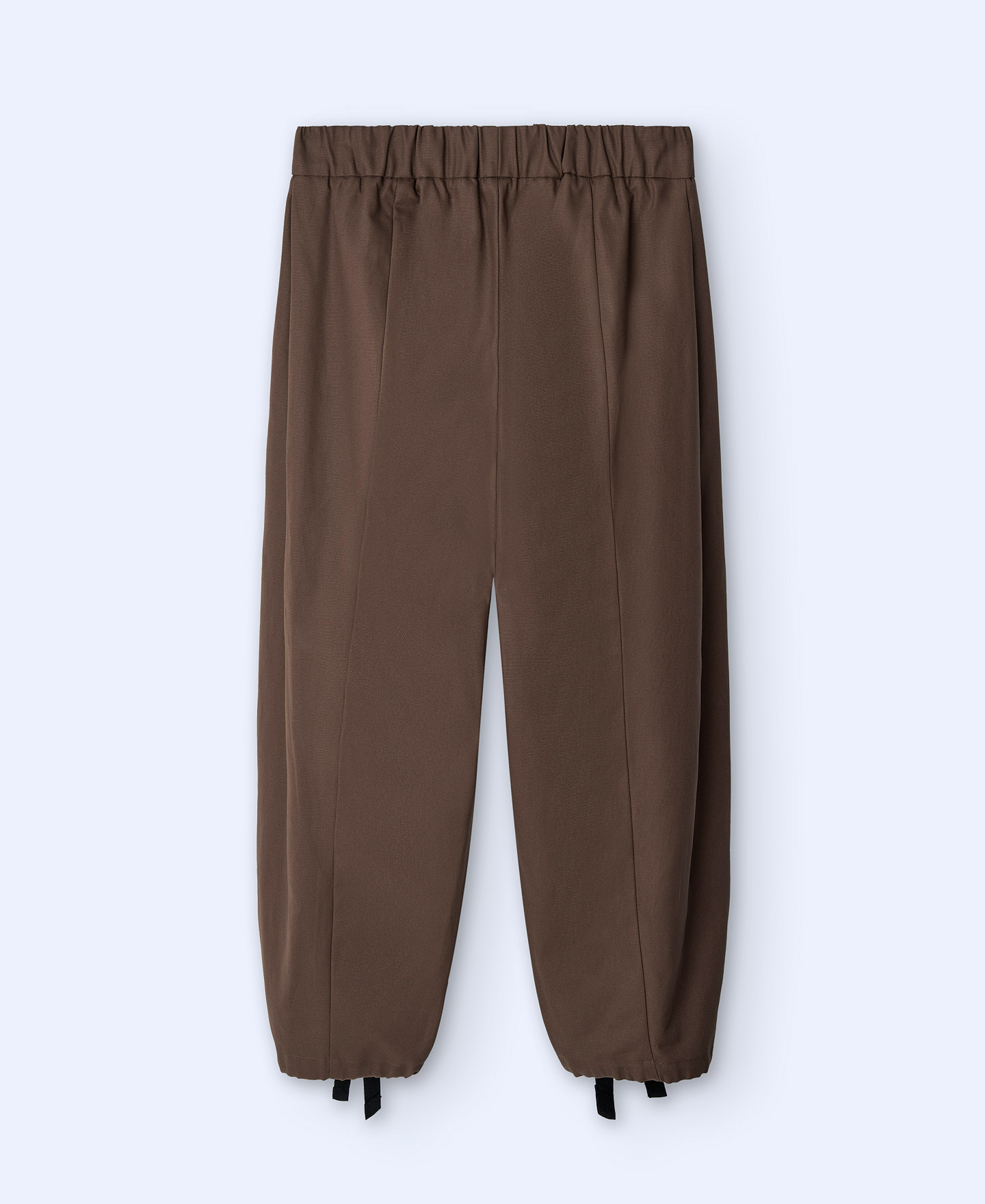 Waxed cotton oversize trousers image number 5