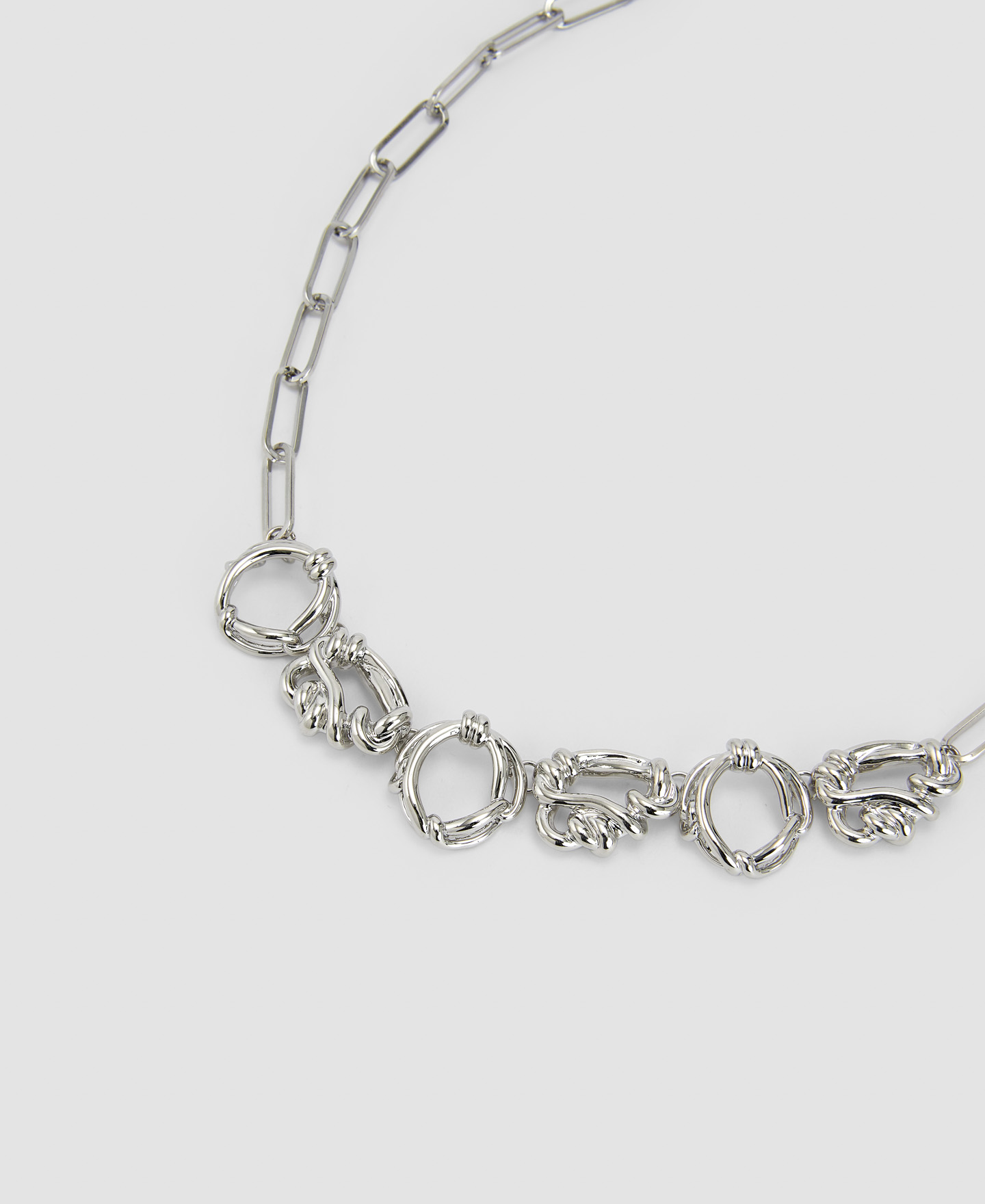 Zinc and Iron Nudos necklace image number 1