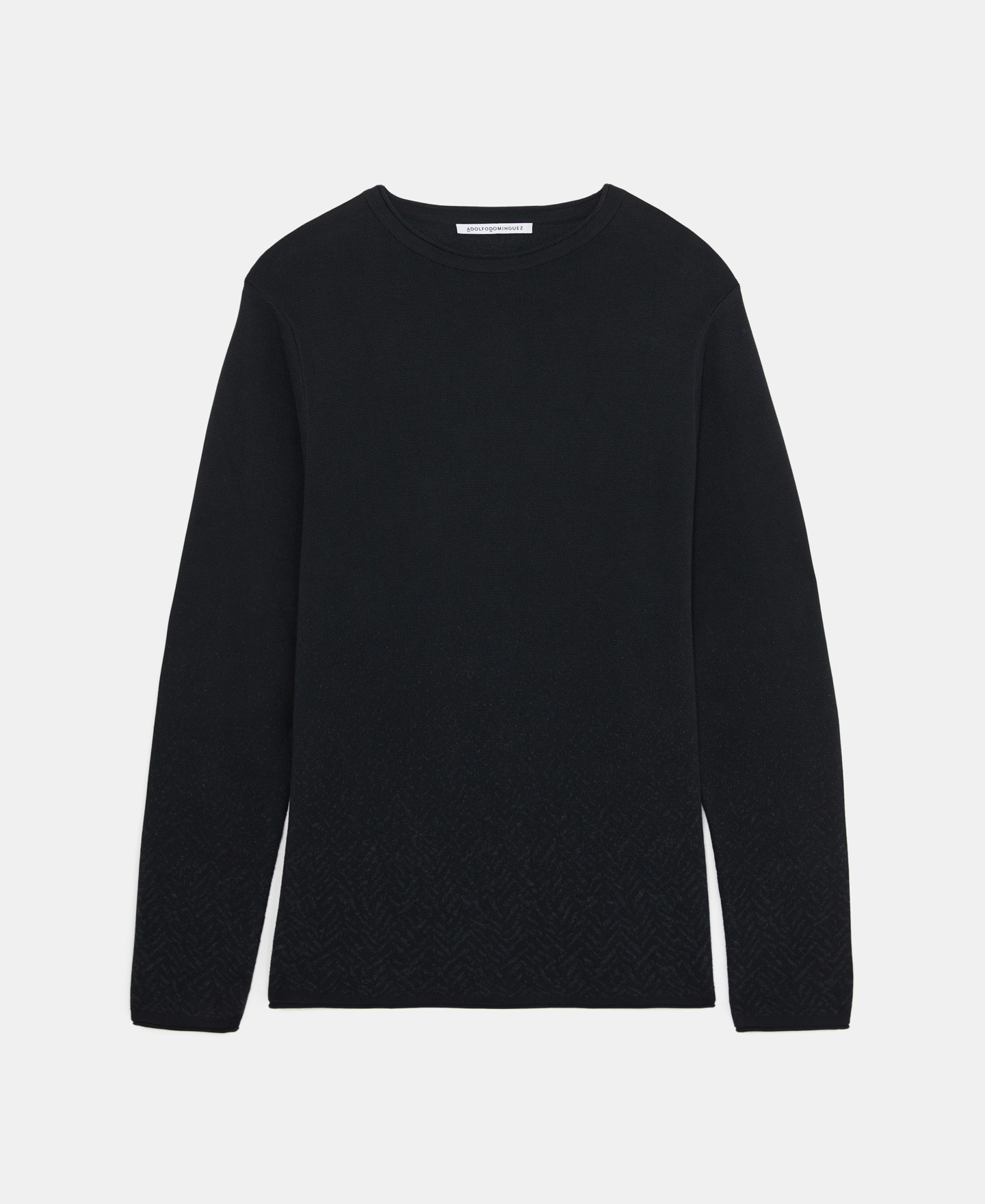 Organic cotton degraded sweater image number 4