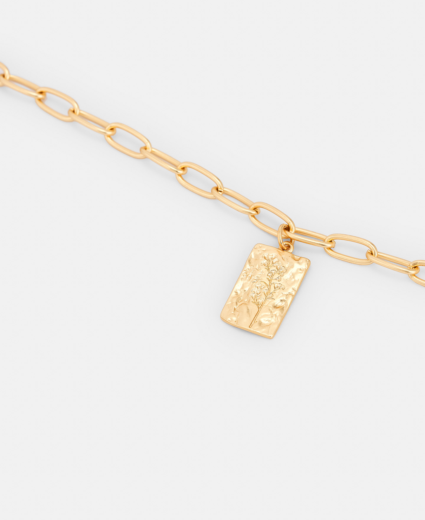 Metal bracelet with pressed motif image number 2