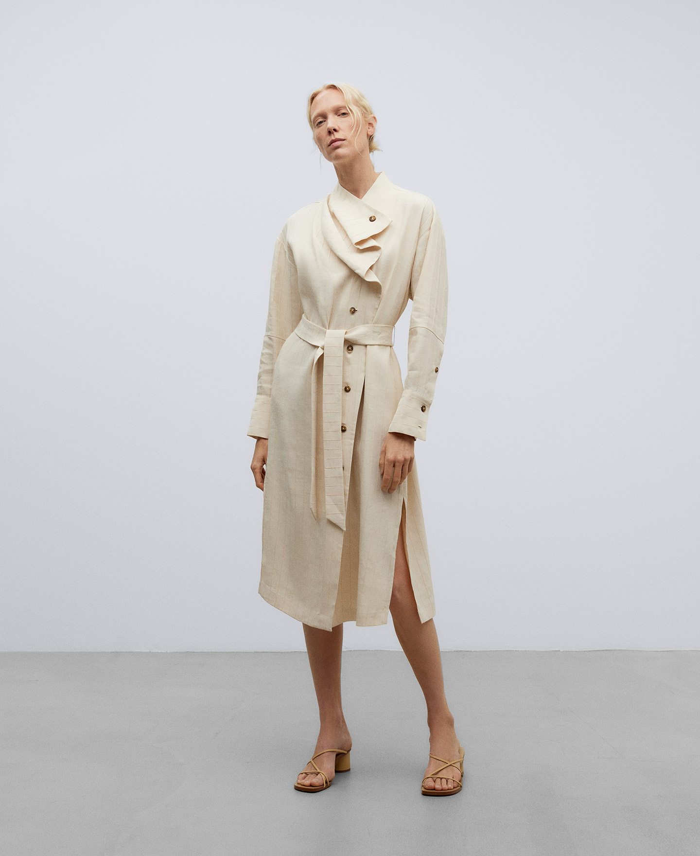Midi dress woman image number 1