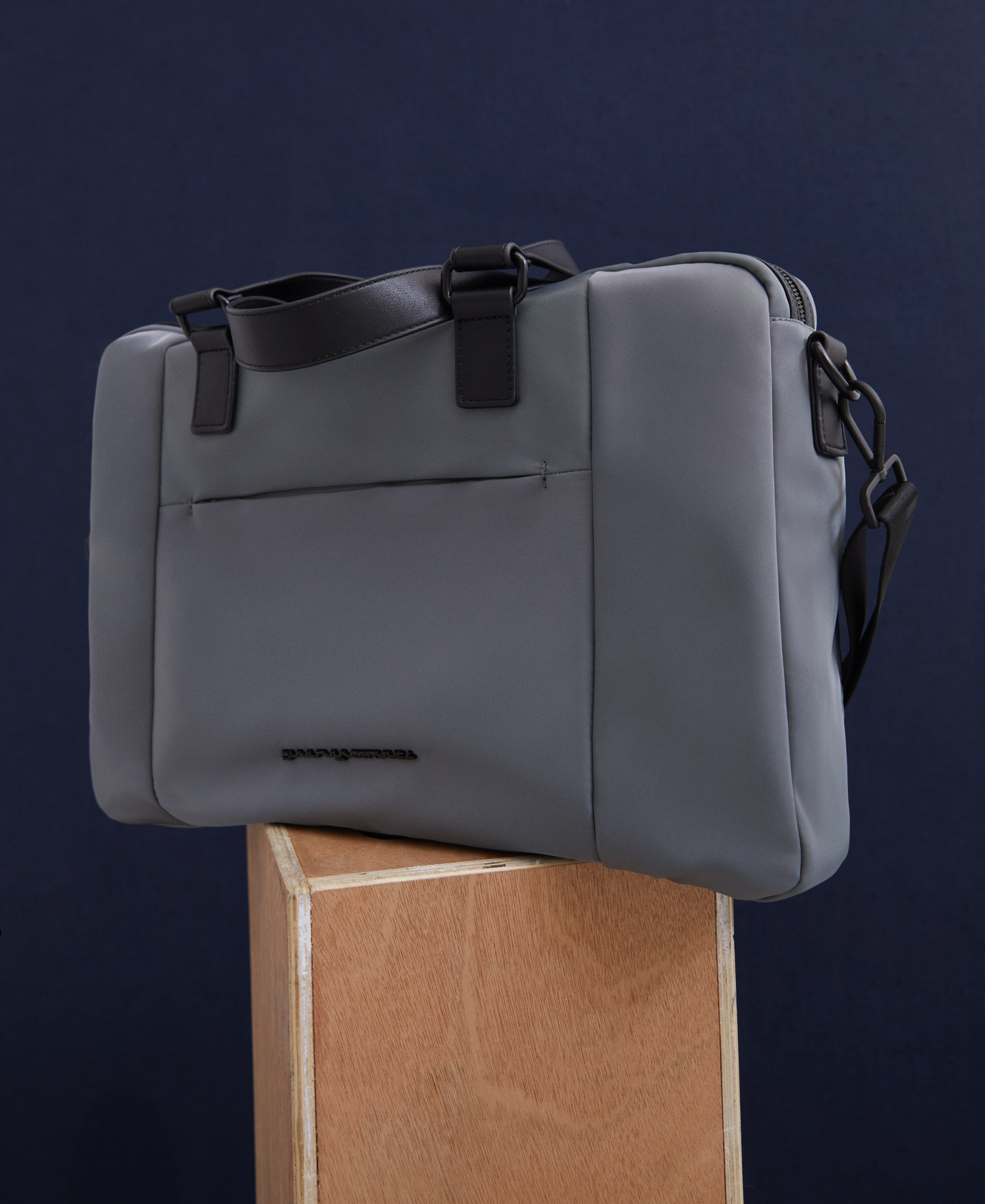 Double handle nylon briefcase image number 4