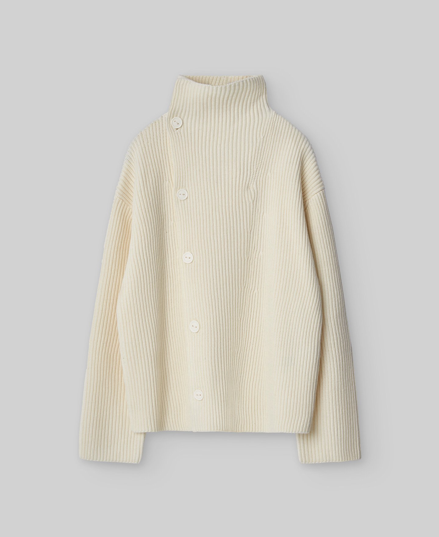 Chaqueta punto perlado lana merino mujer image number 4