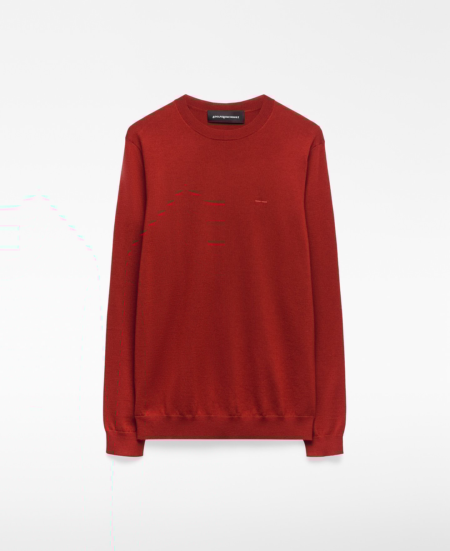 Jersey cuello caja lana merino hombre image number 4