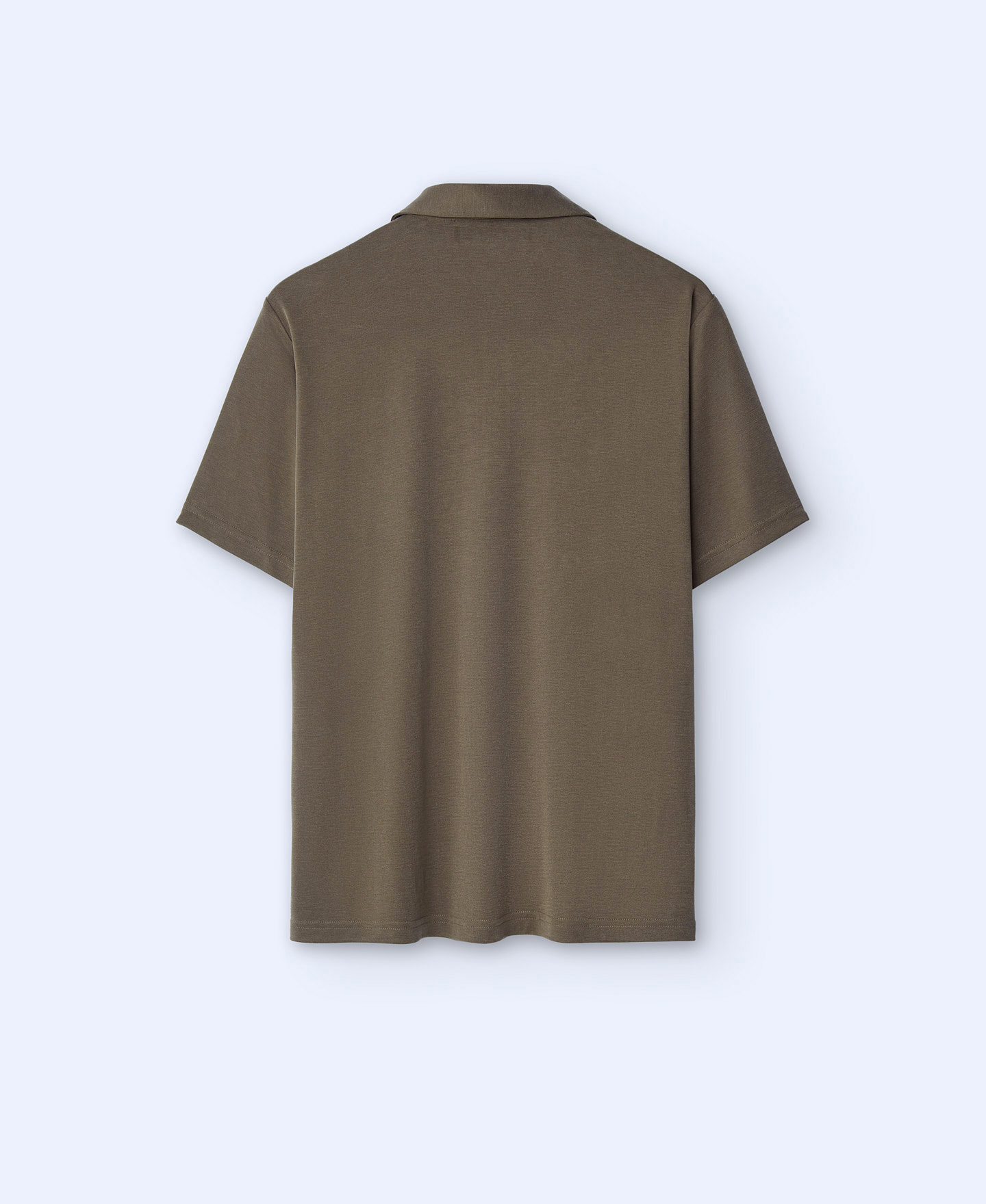 Modal two button polo shirt image number 5