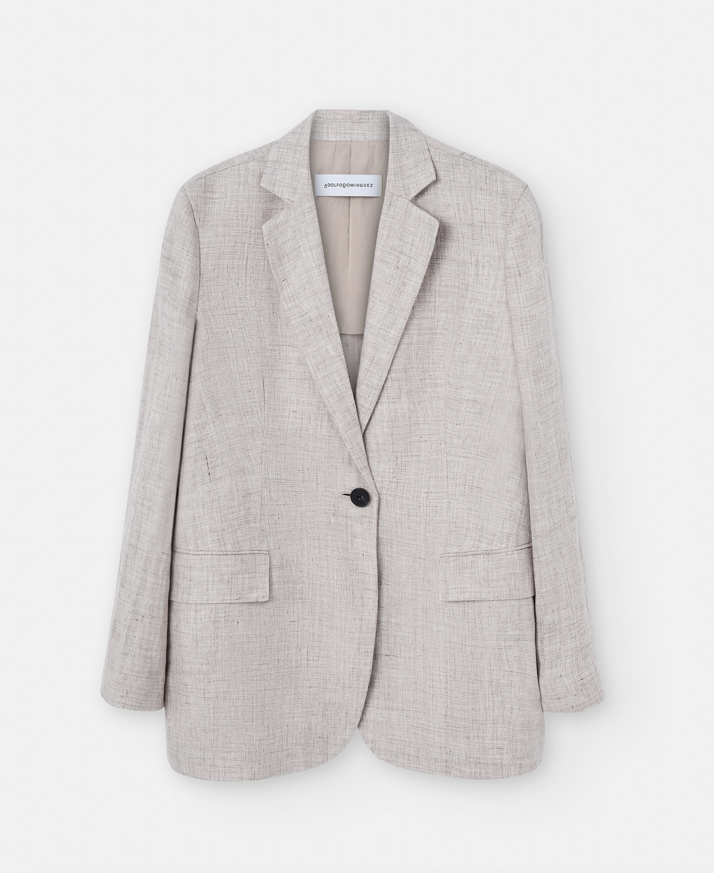 Blazer light structure in European linen image number 4