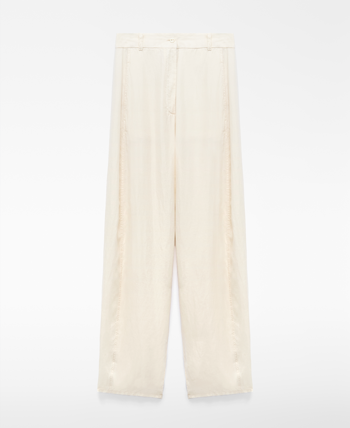 Flowing trousers with forward seam image number 4