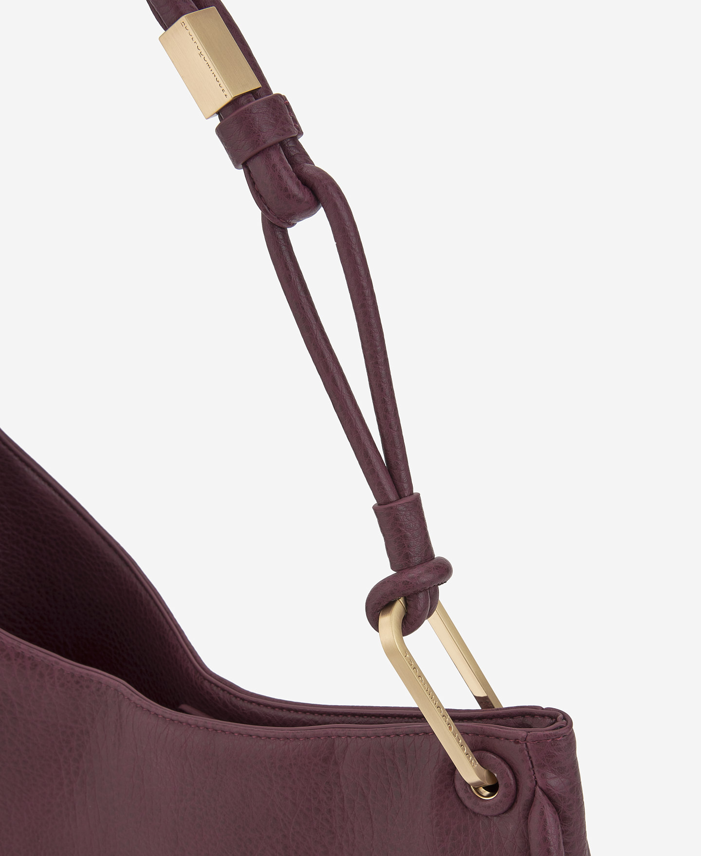 Recycled material hobo bag for women image number 2