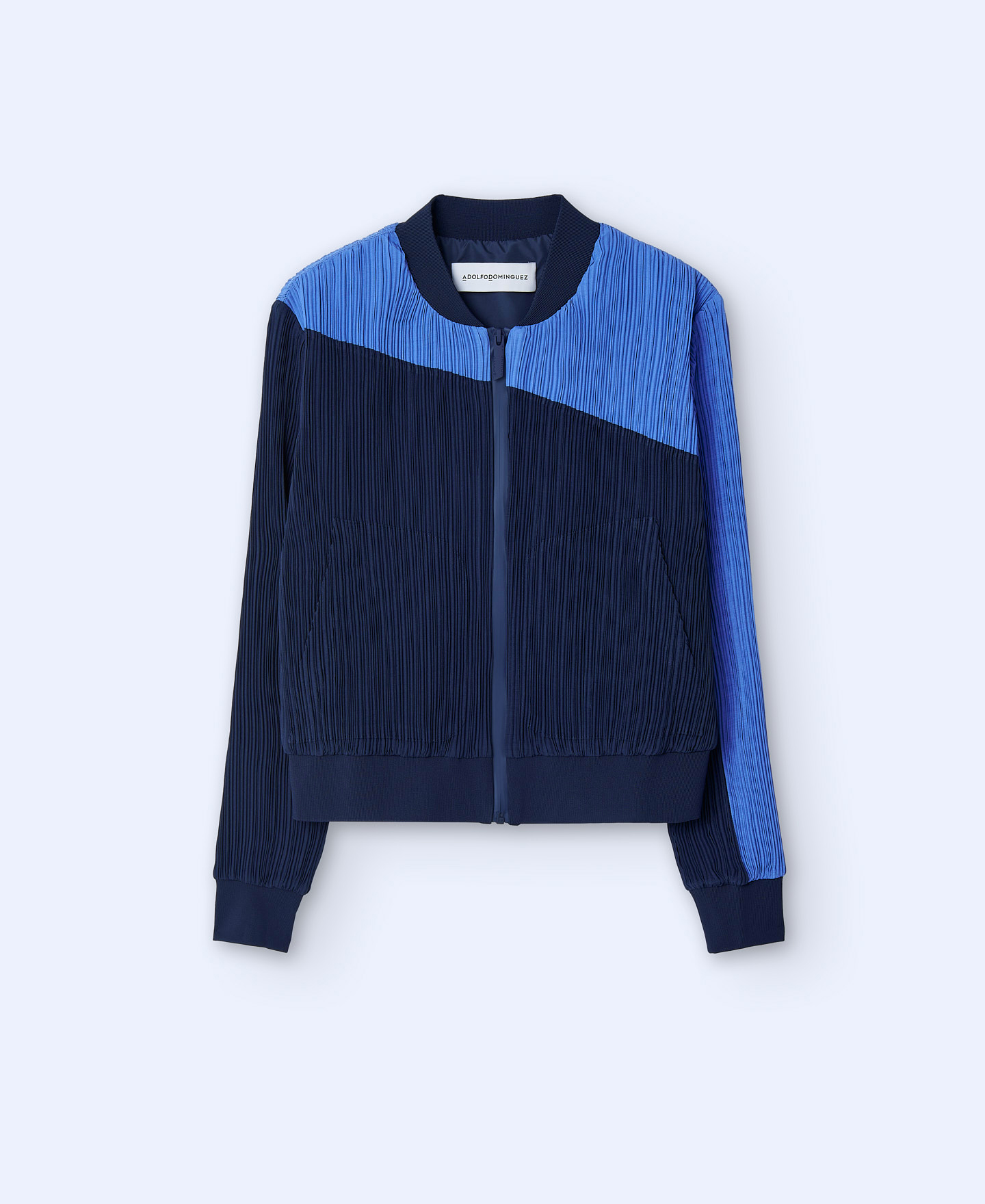 Crinkle bomber jacket image number 4