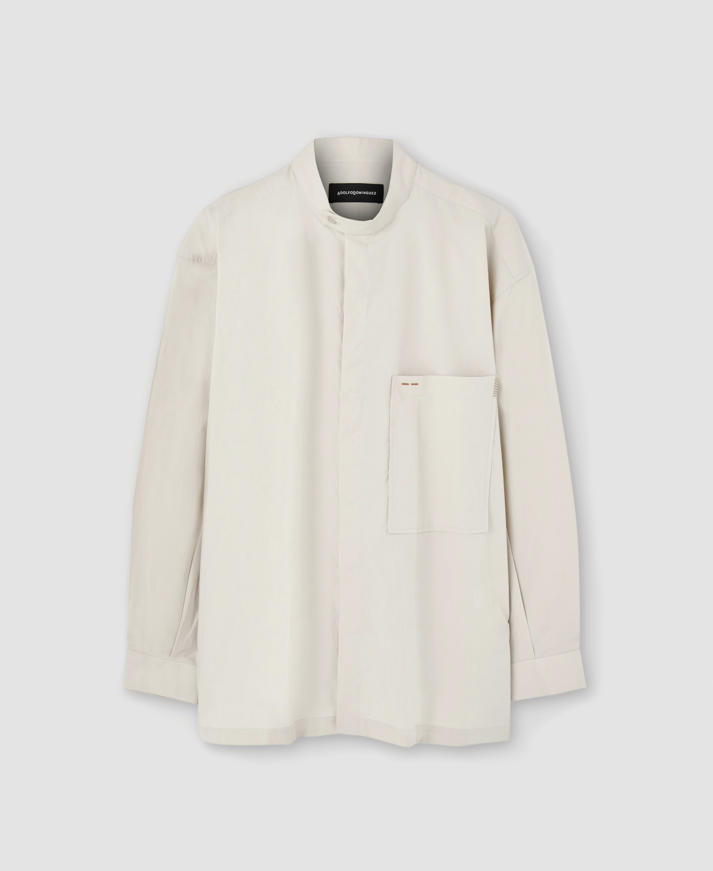 Oversize cotton shirt image number 4