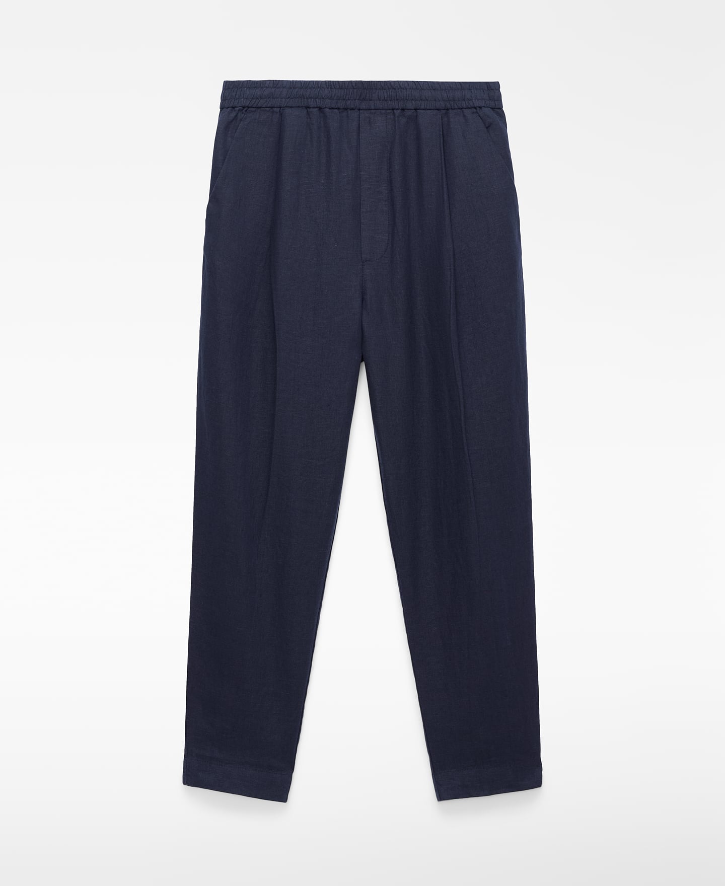 European linen jogger trousers image number 4