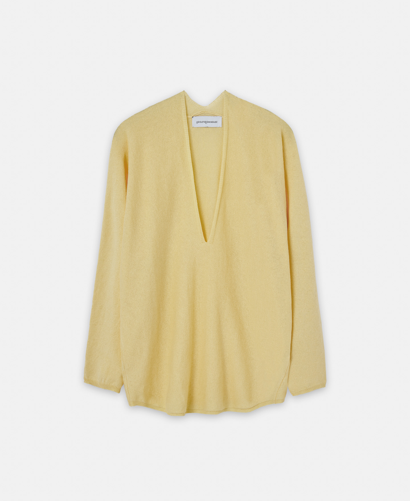 Organic cotton and linen sweater image number 4