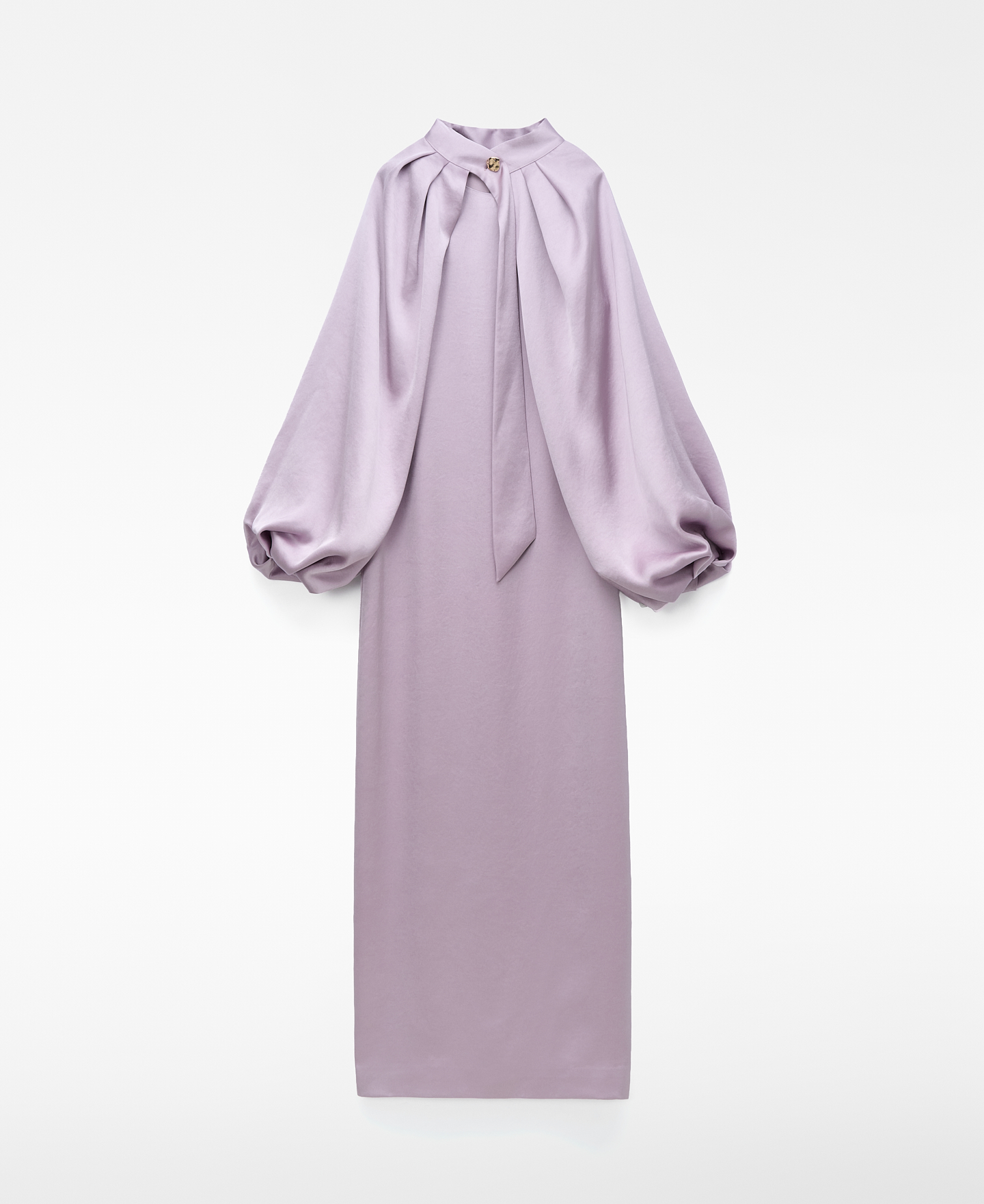 Convertible dress with overlaid sleeves image number 5