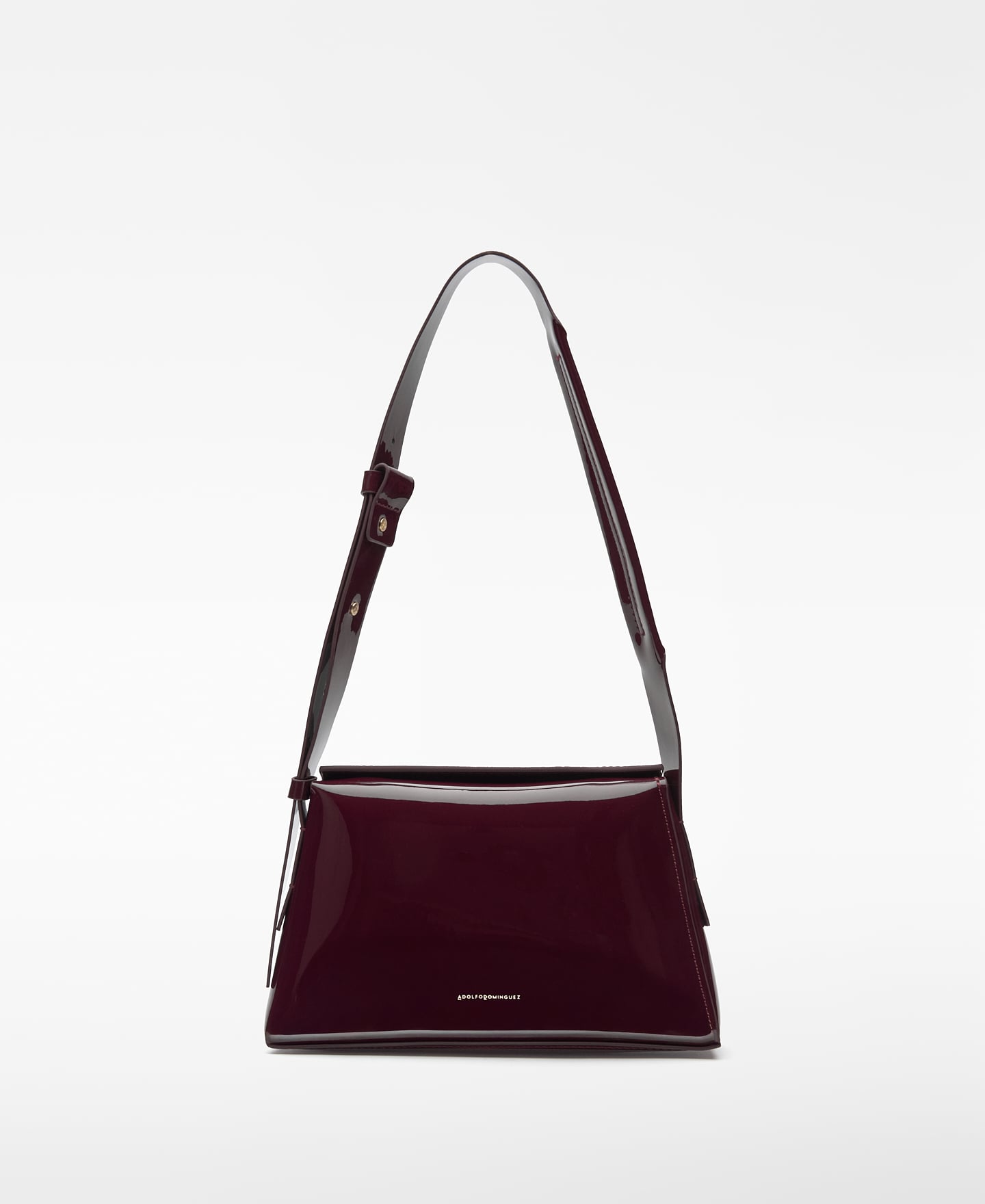 Mica patent shoulder bag image number 0